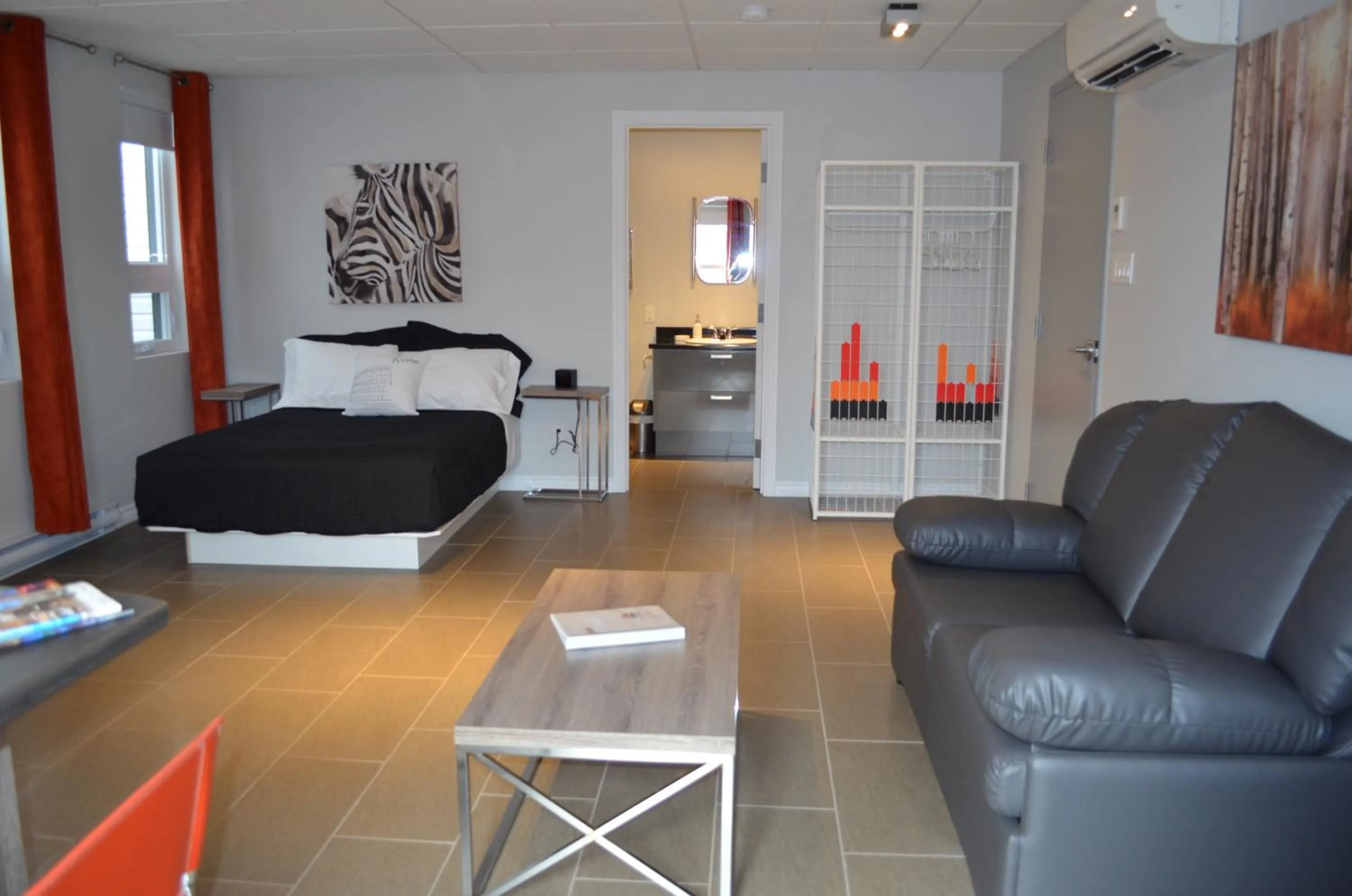 Bed in Le Chic-Urbain