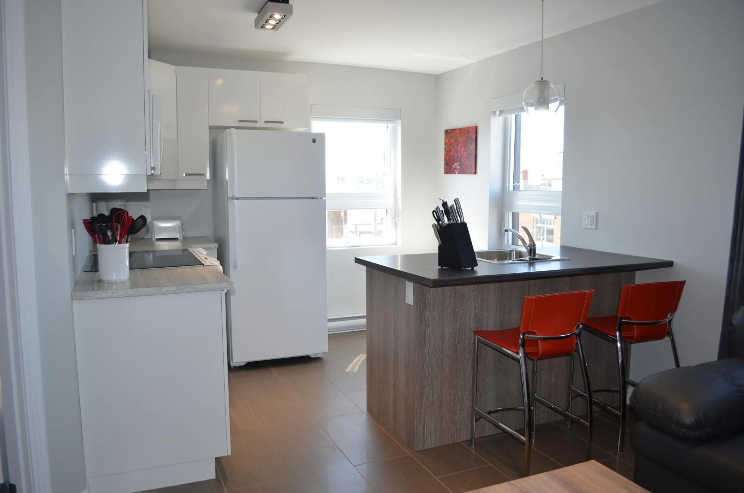 Kitchen or kitchenette in Le Chic-Urbain