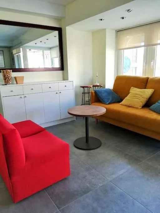 Living room in Apartamento Lina, a 20 metros de la playa