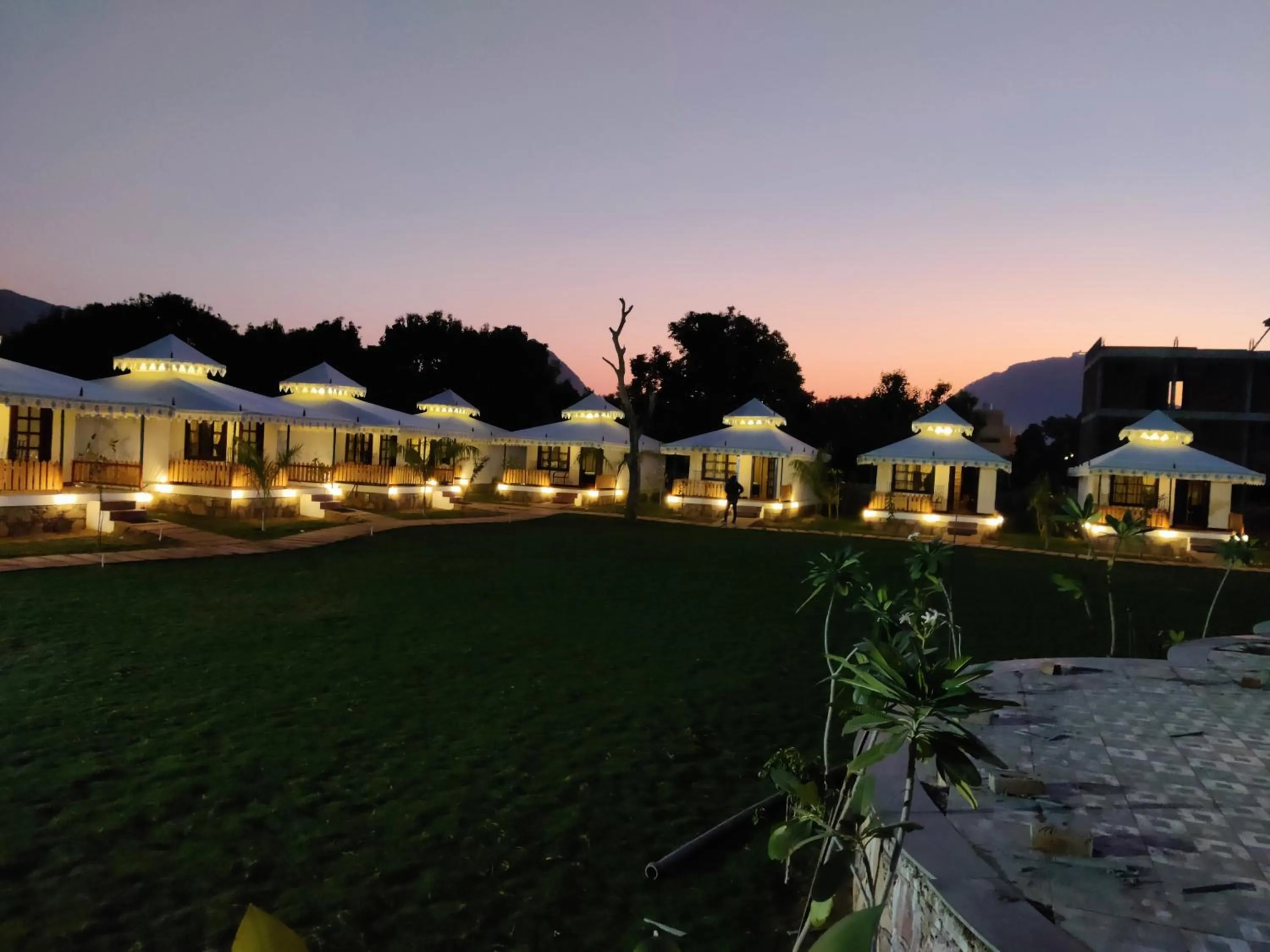 Property building in Ananda Resort