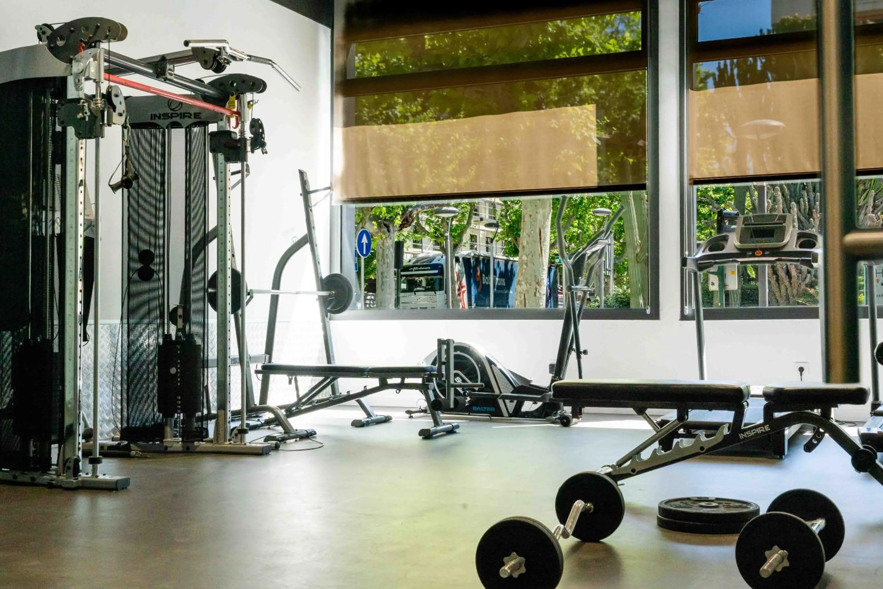Fitness centre/facilities in Hotel Planas