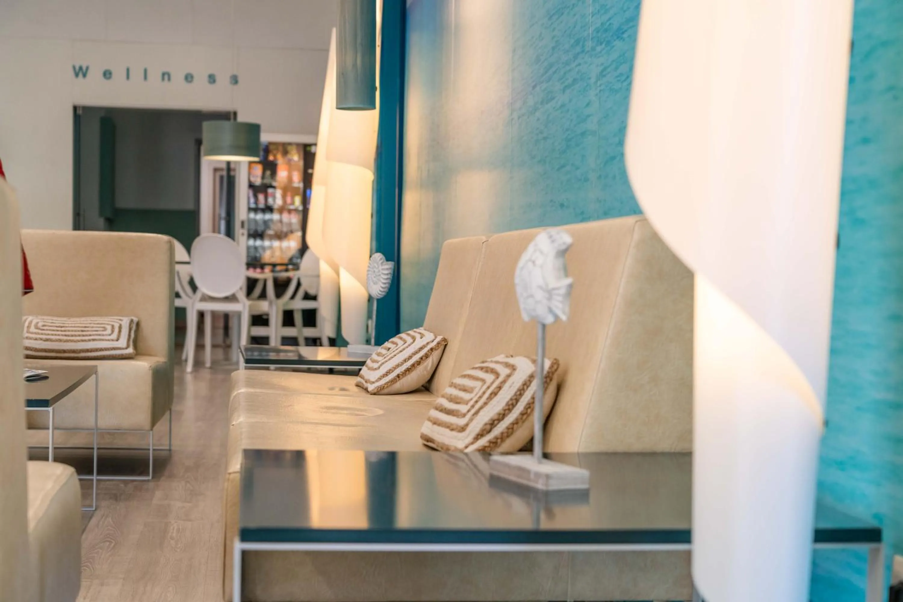 Lobby or reception in Hotel Planas