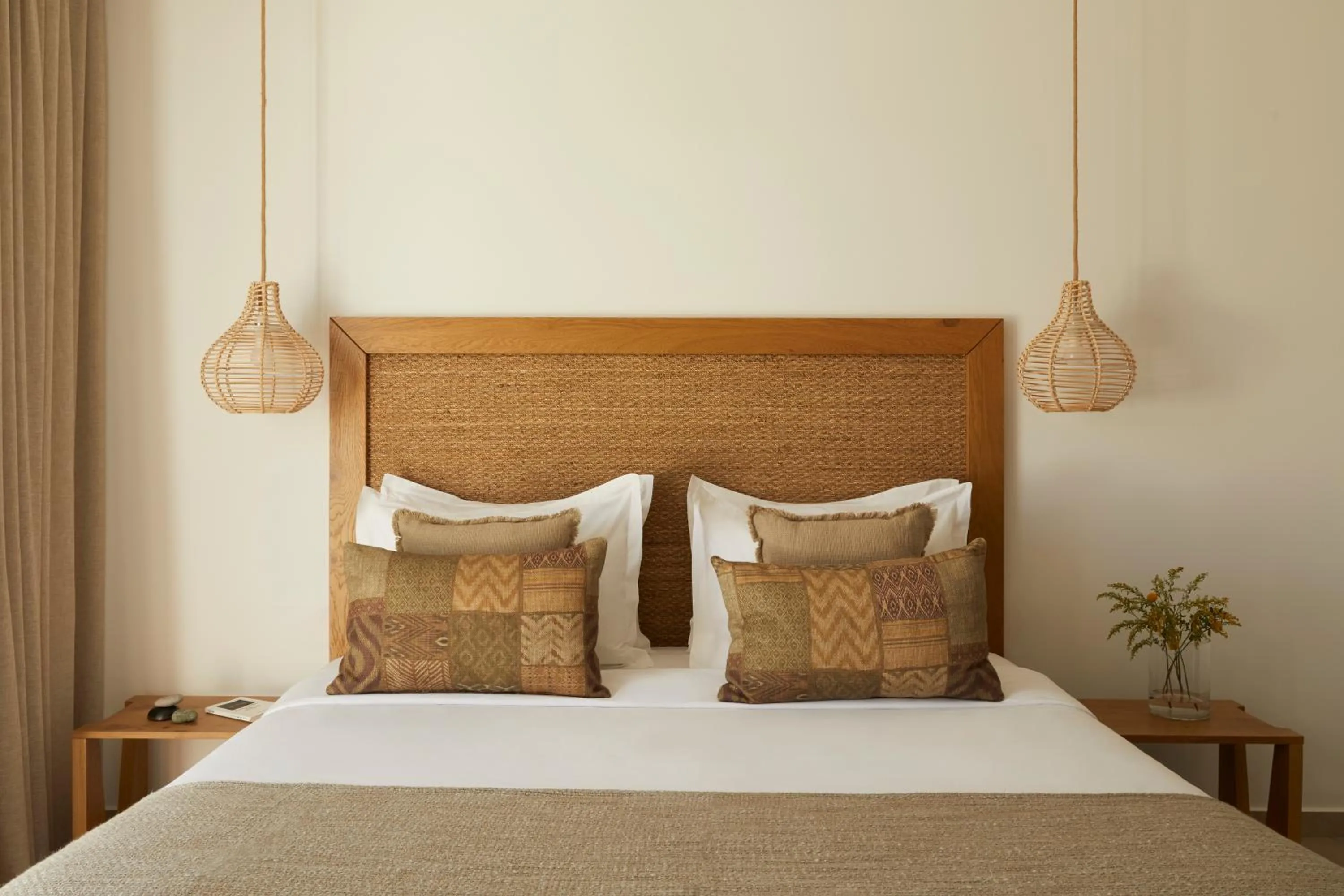 Bed in Absolute Kiotari Resort