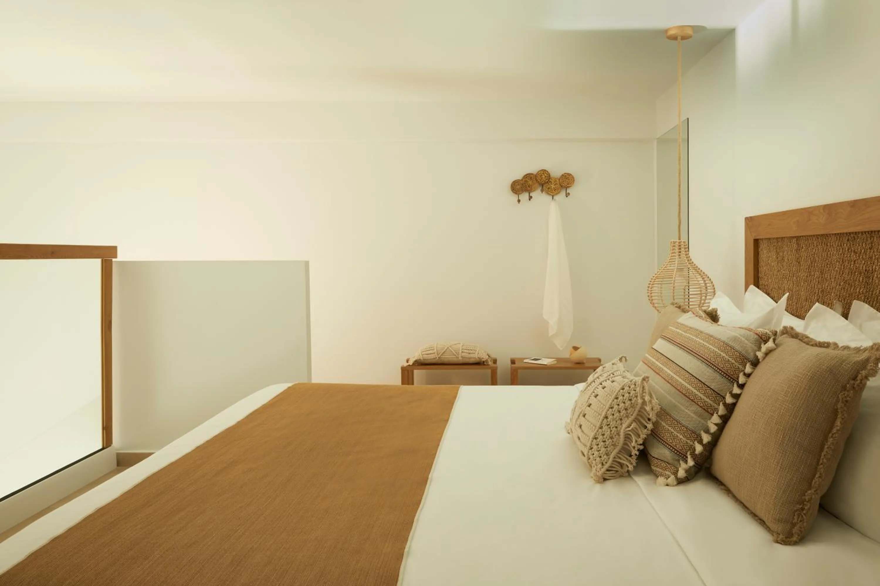 Bed in Absolute Kiotari Resort