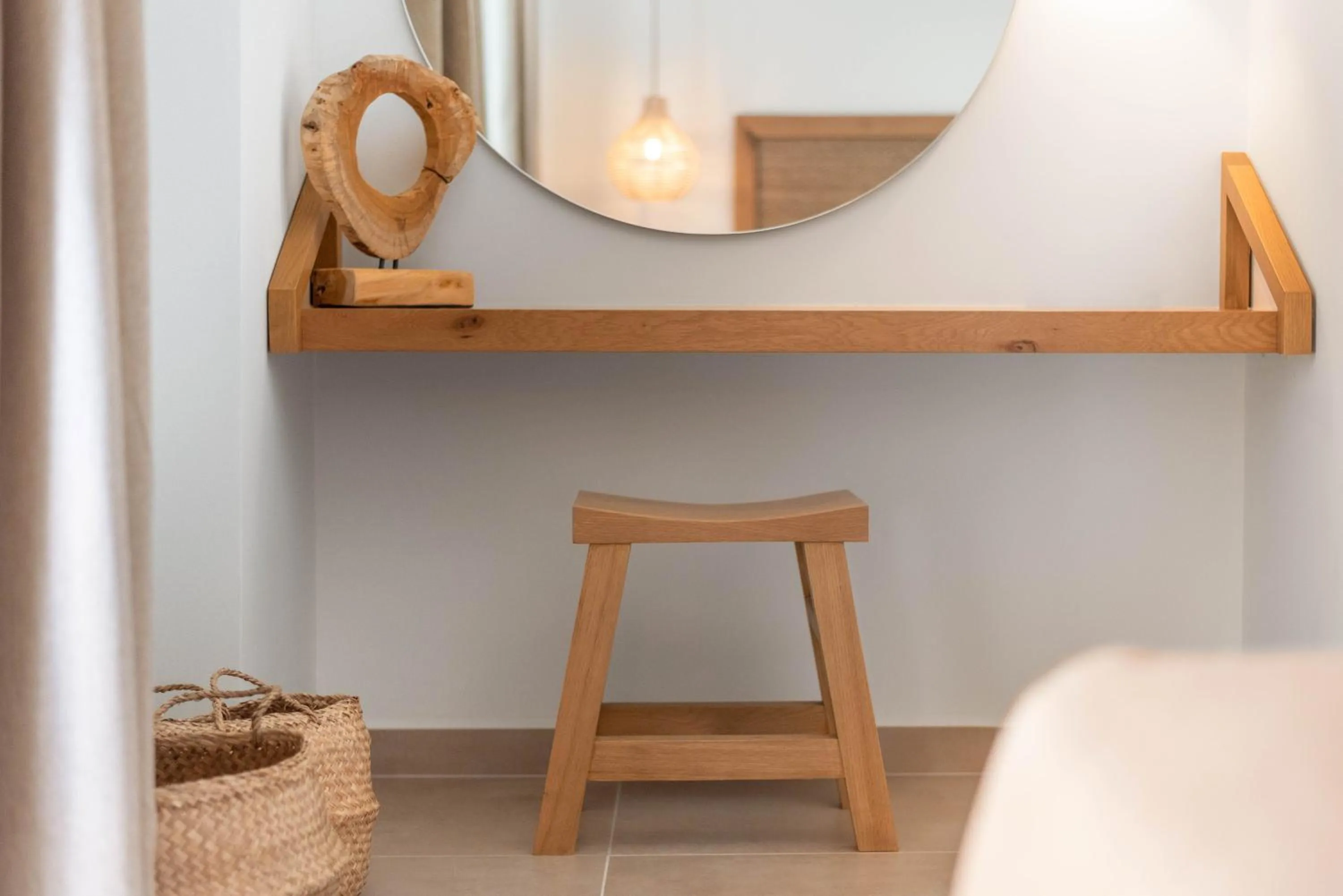 Bed in Absolute Kiotari Resort