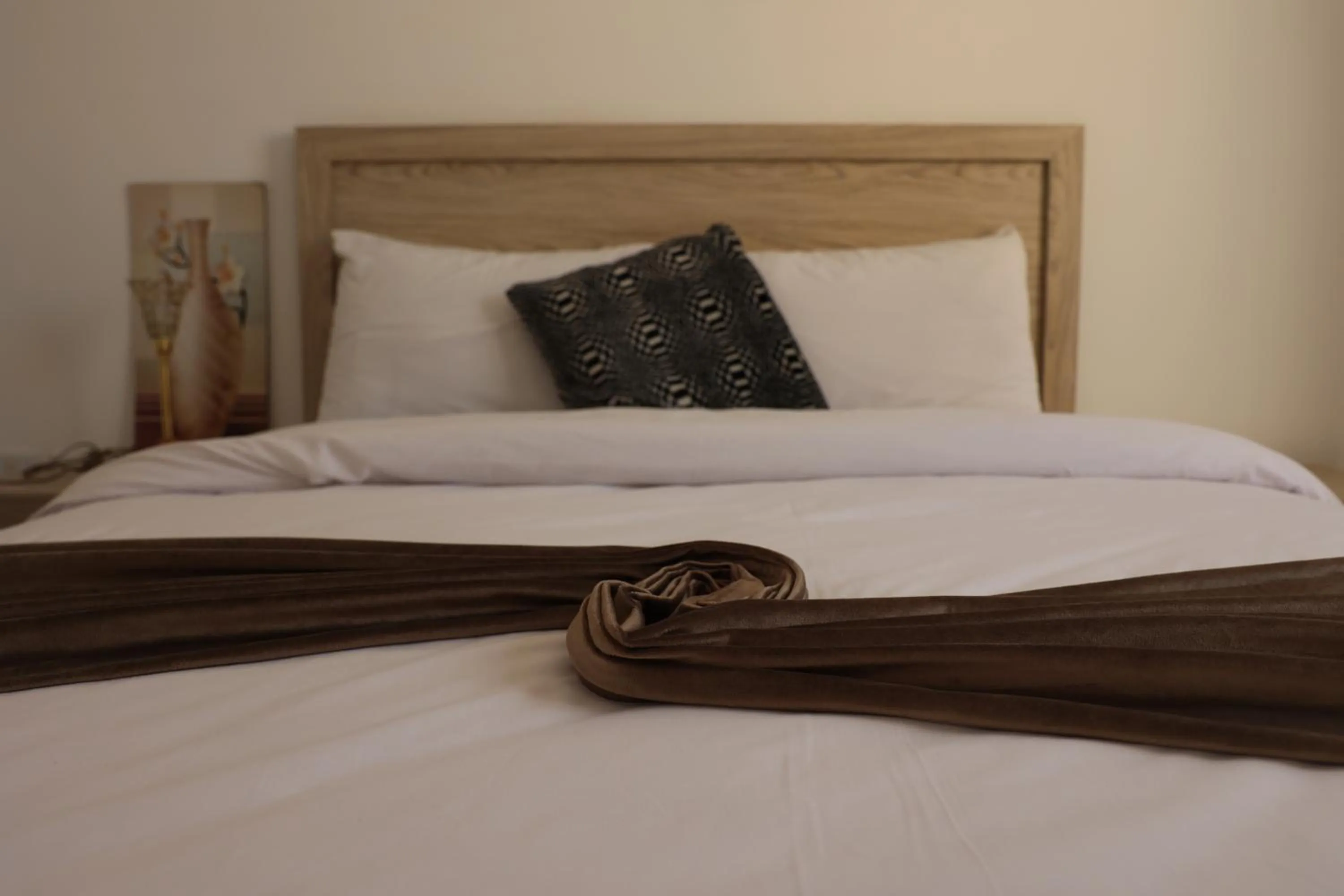 Bed in Eagles Pyramids View