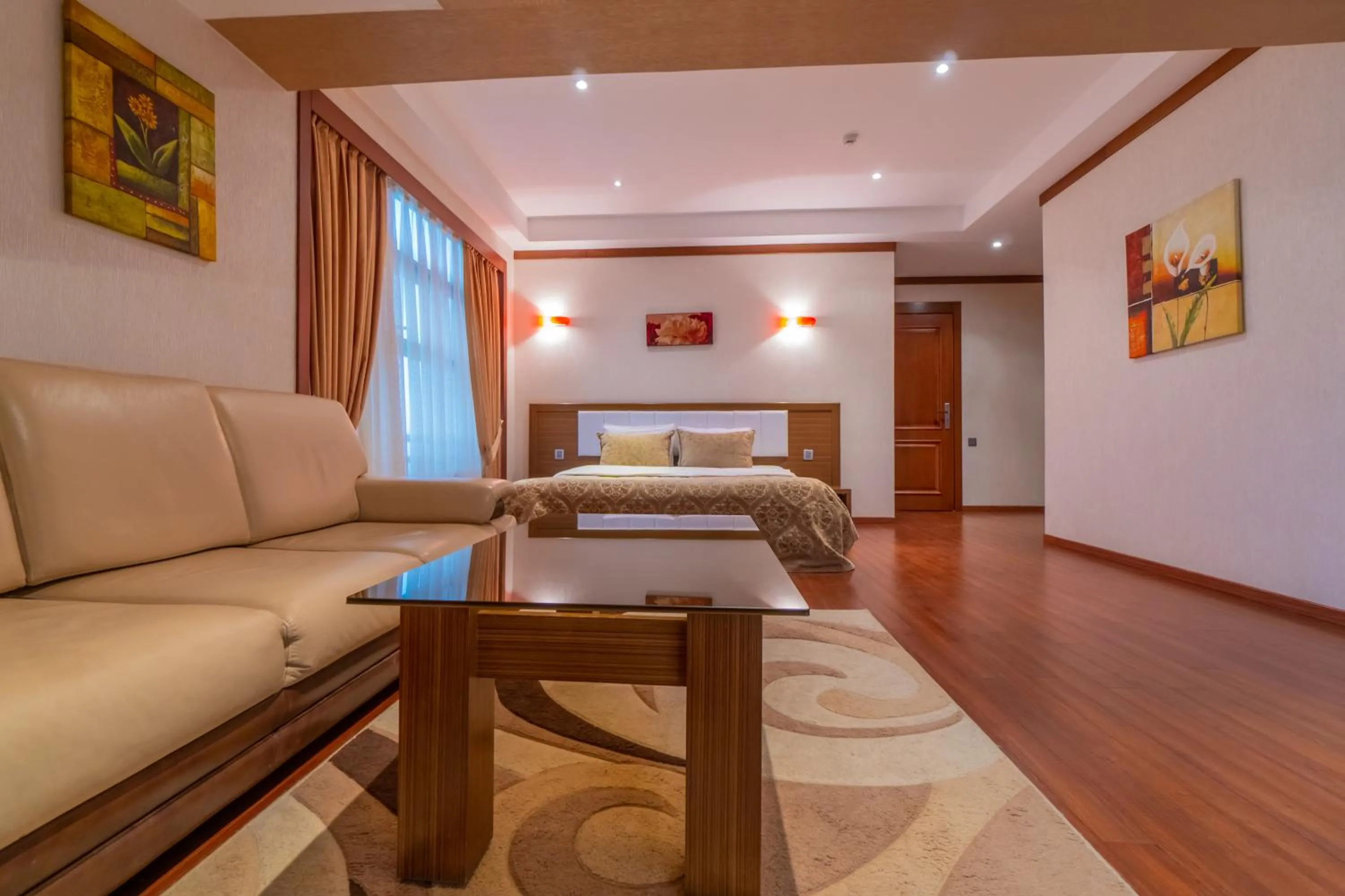 Photo of the whole room, Bed in Ladera Resort Qusar