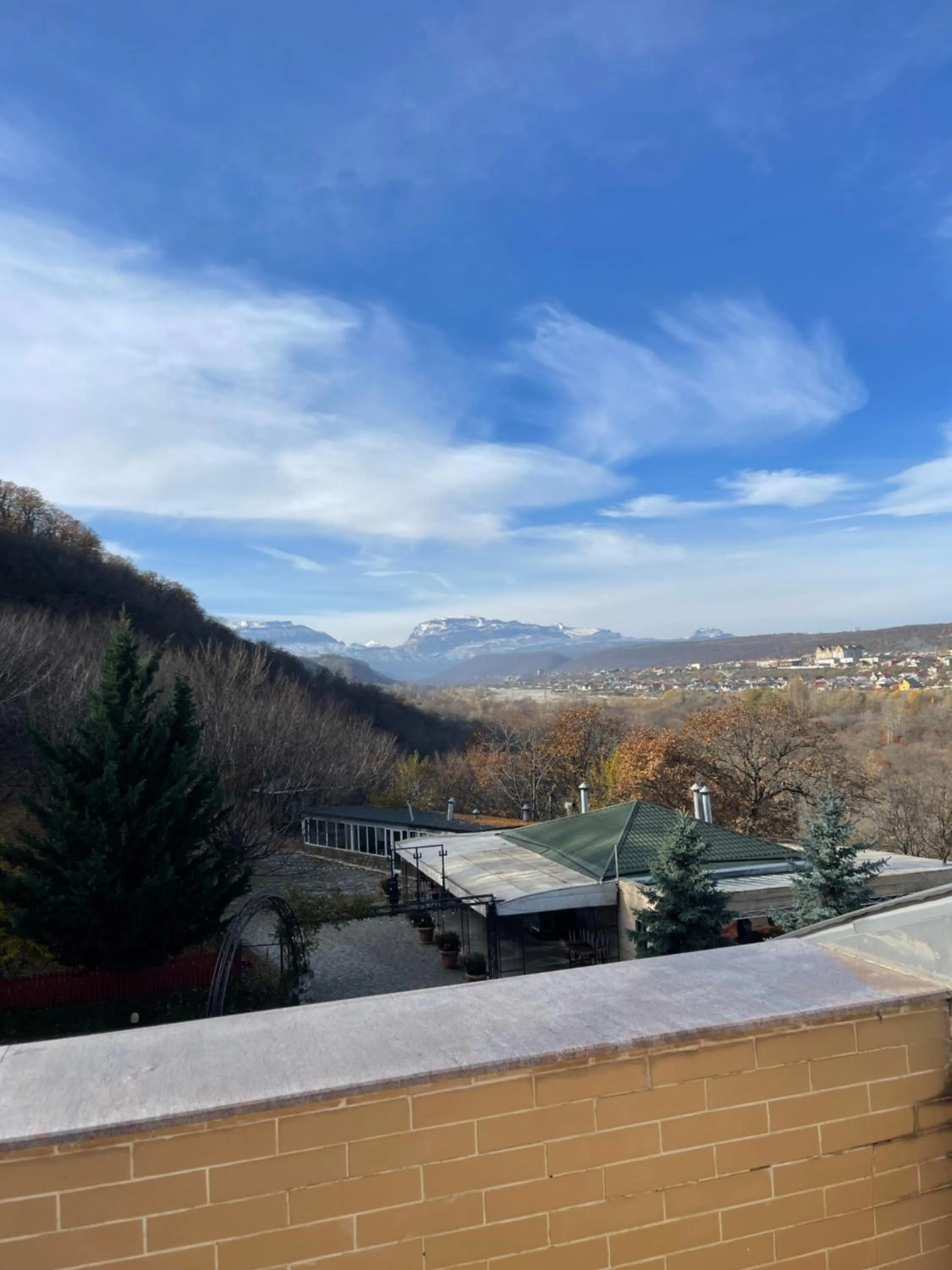 Mountain view in Ladera Resort Qusar