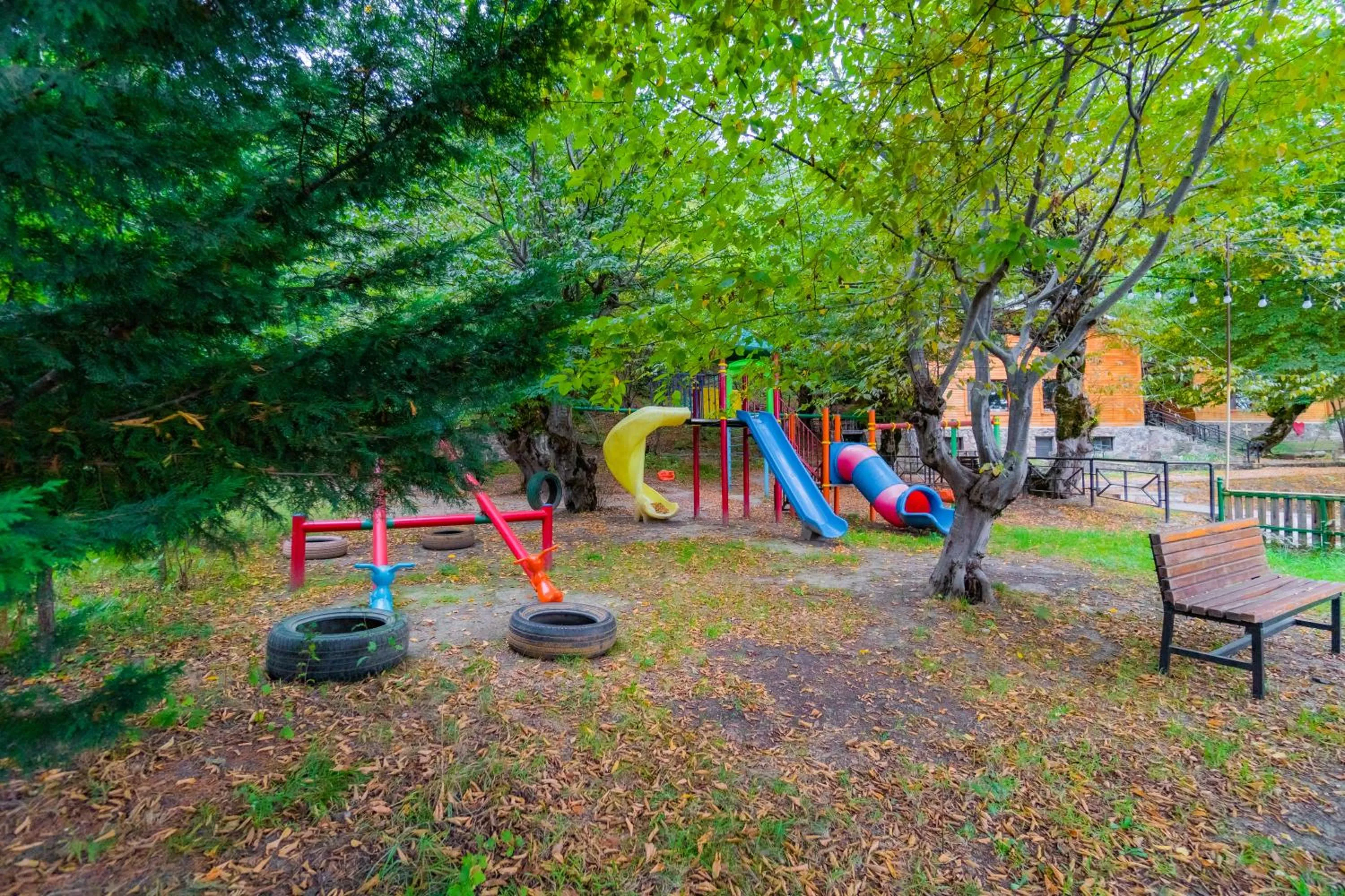 Children play ground in Ladera Resort Qusar