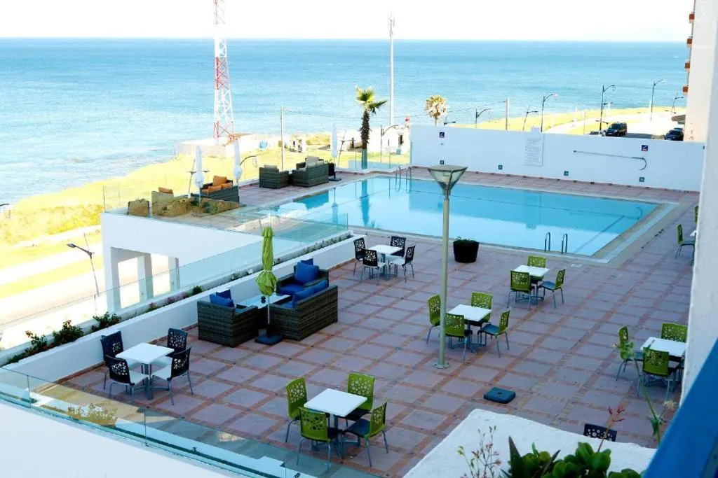 Balcony/Terrace in Hôtel Fnideq Senator