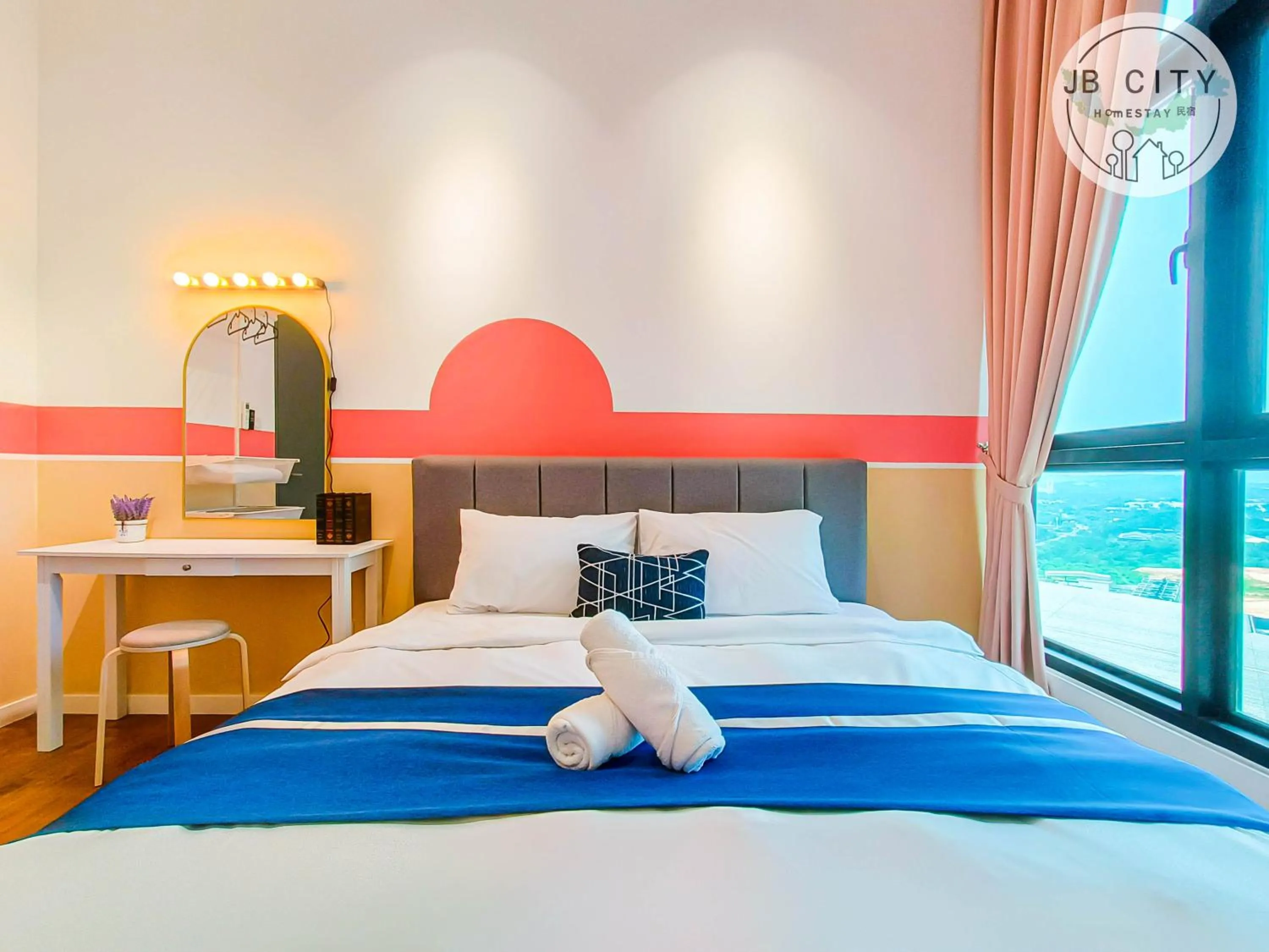 Bed in Paradigm Residence by RR JBcity