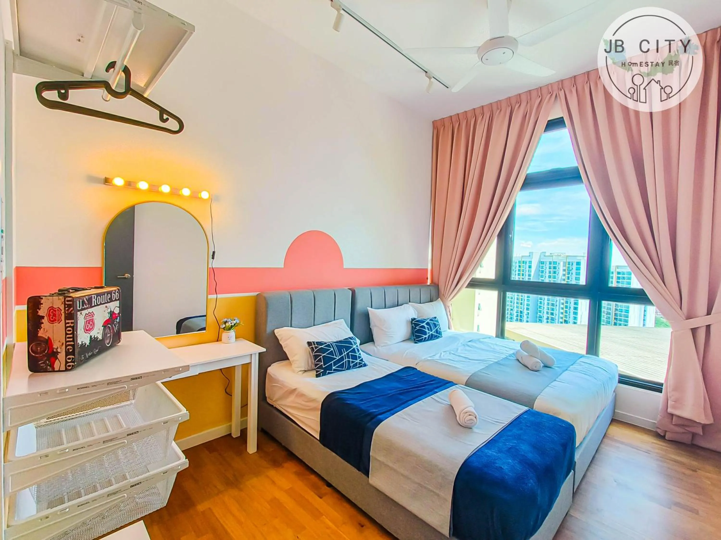 Bed in Paradigm Residence by RR JBcity