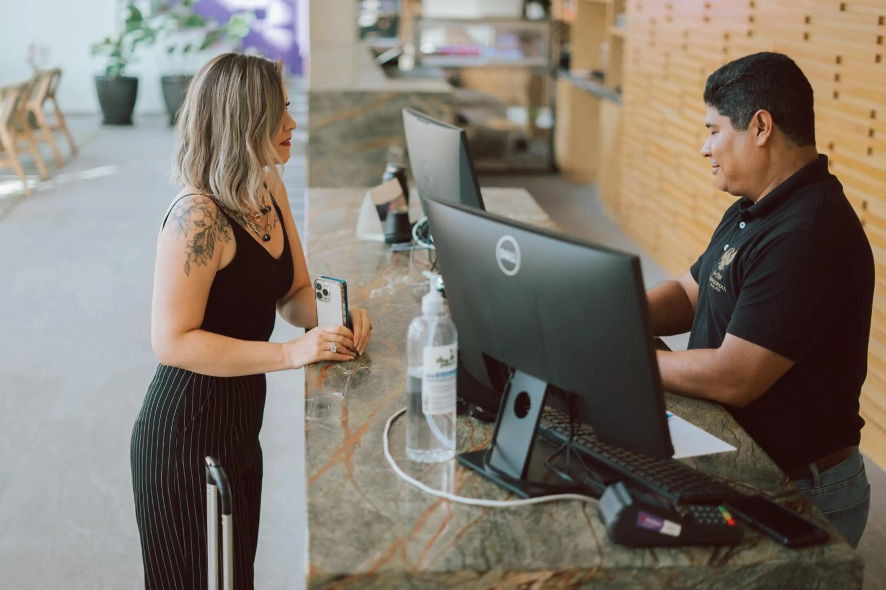 Lobby or reception in Gran Hotel Concordia Irapuato