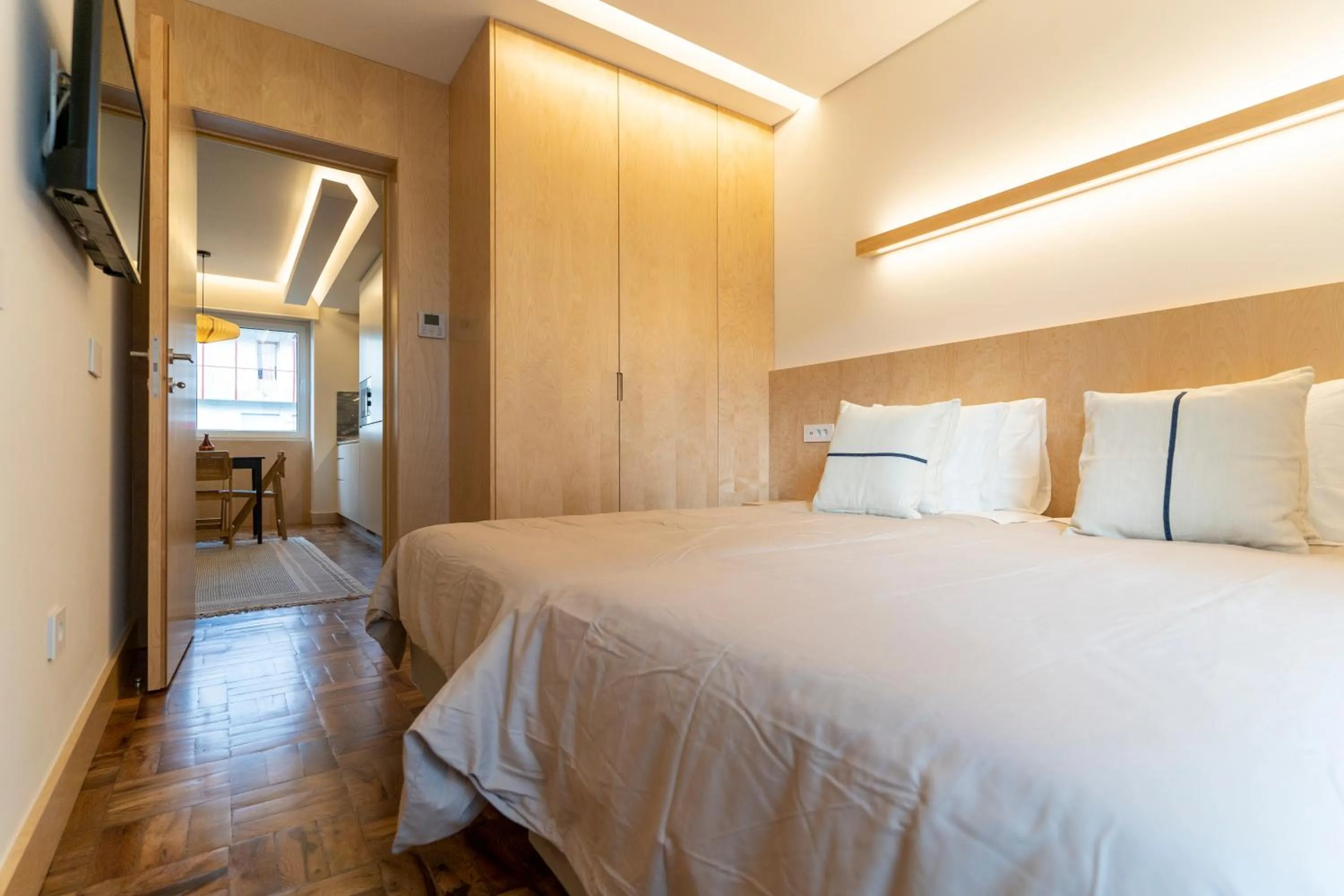 Bed in CASA 3 - OS LUGARES DE CASTRALEUCA