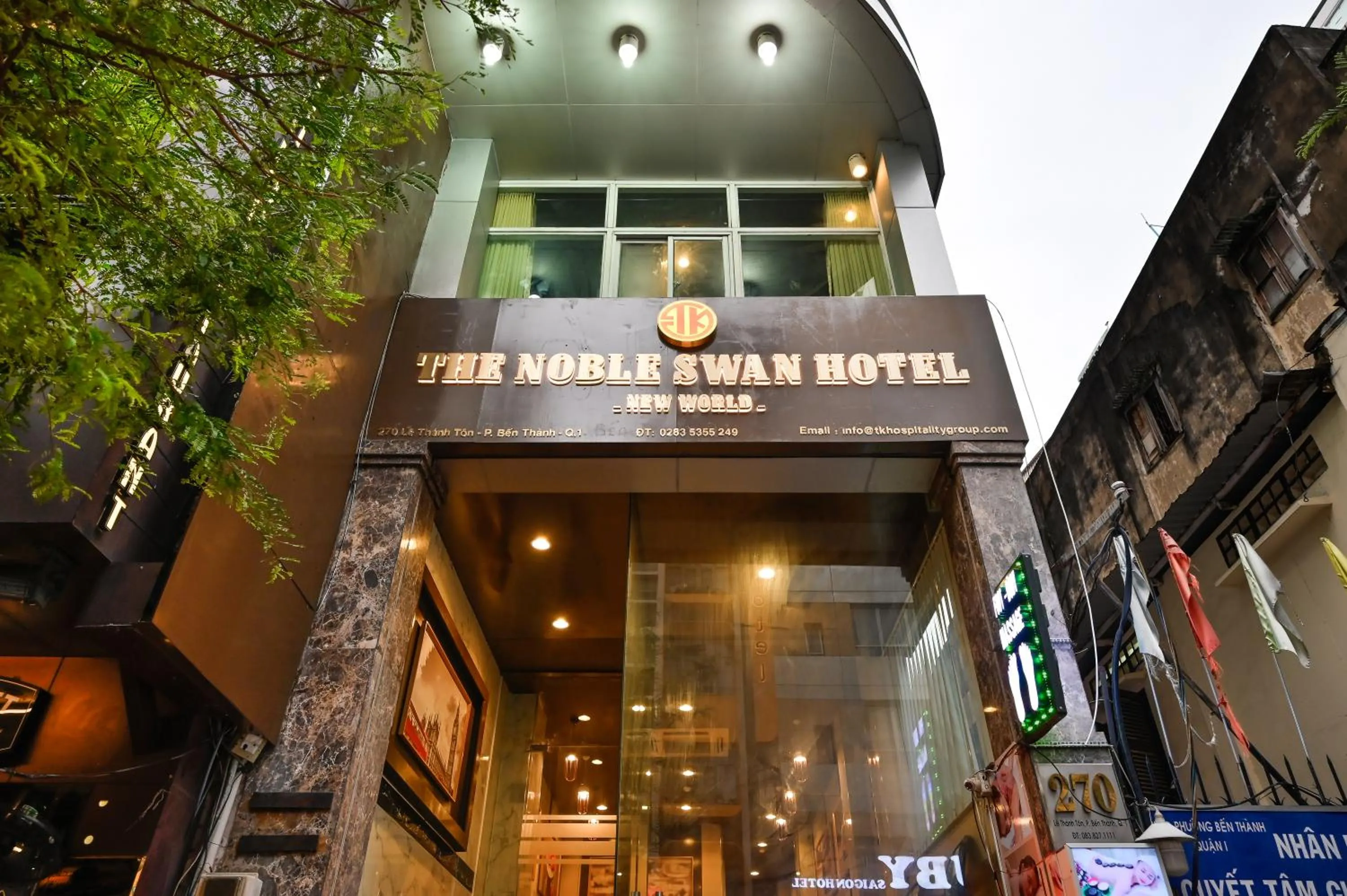 Property building in The Noble Swan Hotel New World