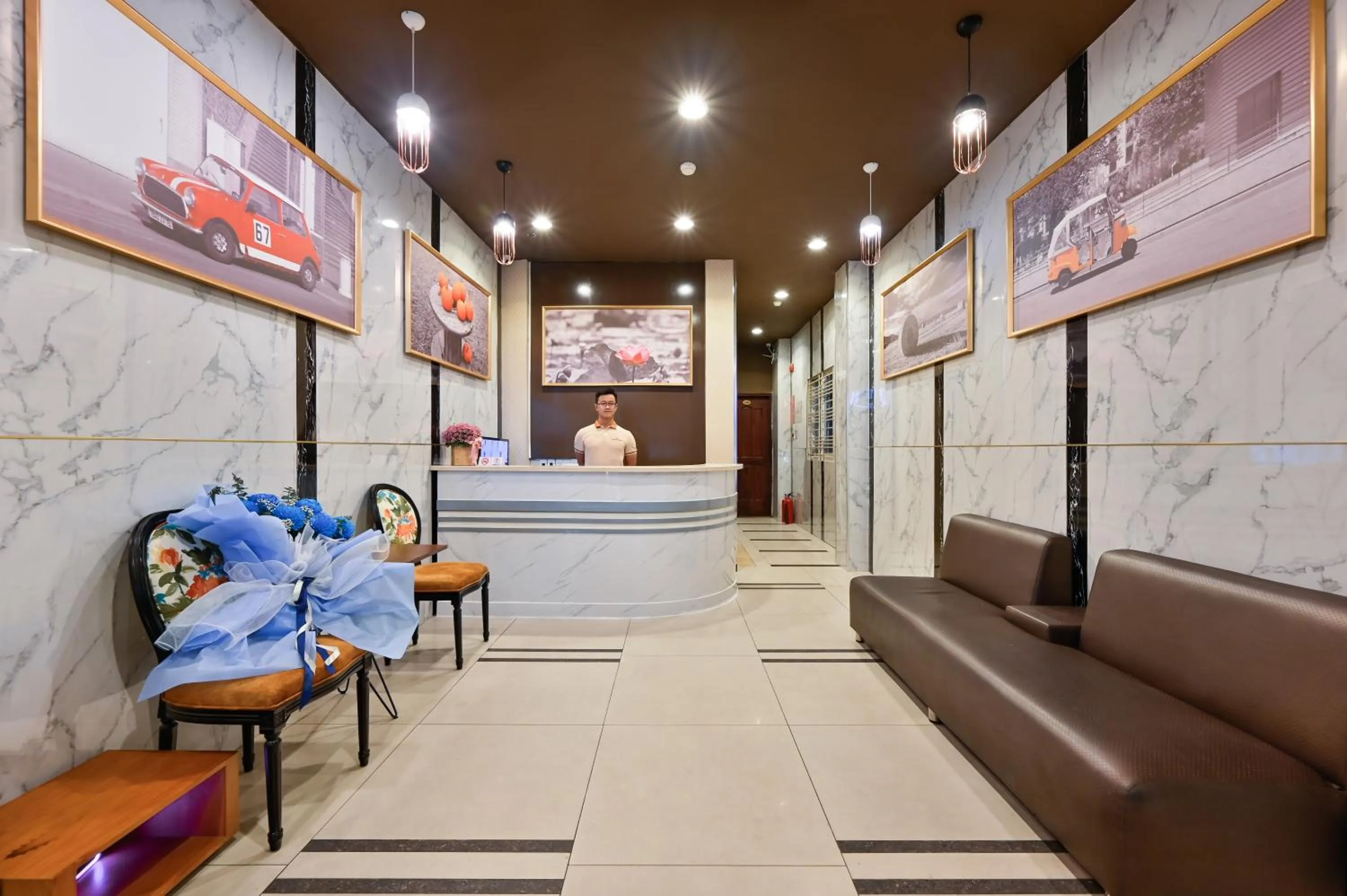 Lobby or reception in The Noble Swan Hotel New World