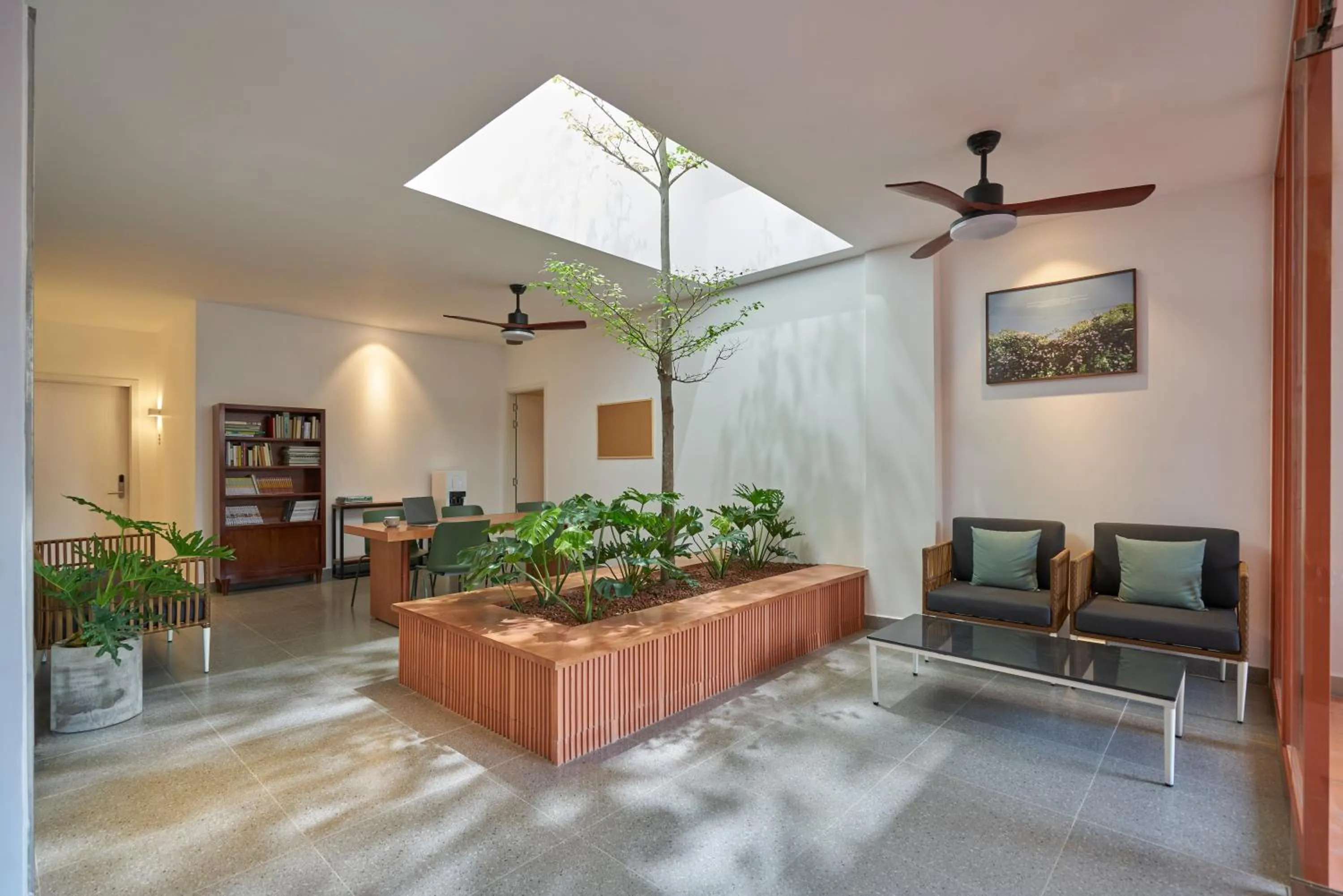 Seating area in M Village Living Lê Văn Sỹ