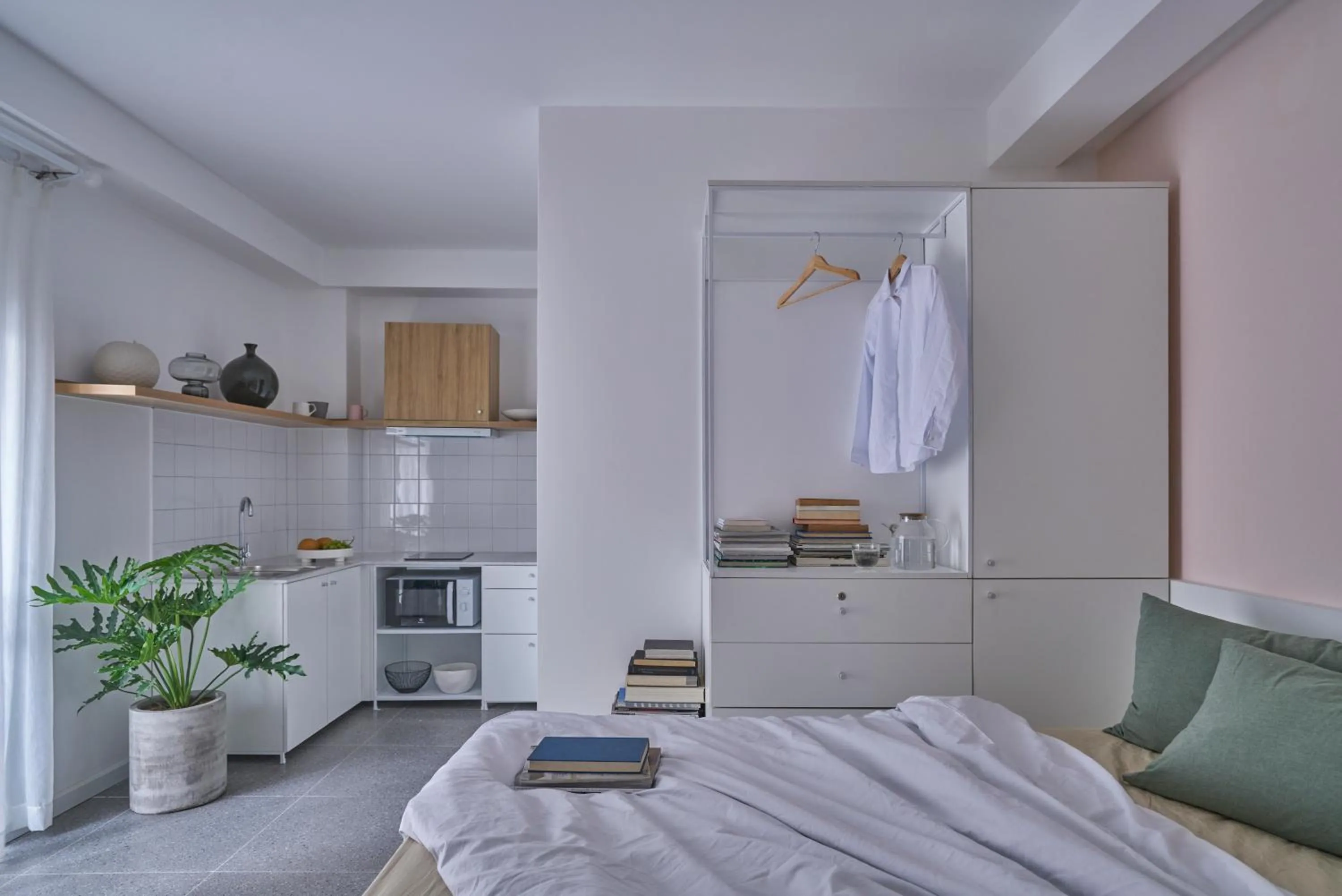 stove, Bed in M Village Living Lê Văn Sỹ