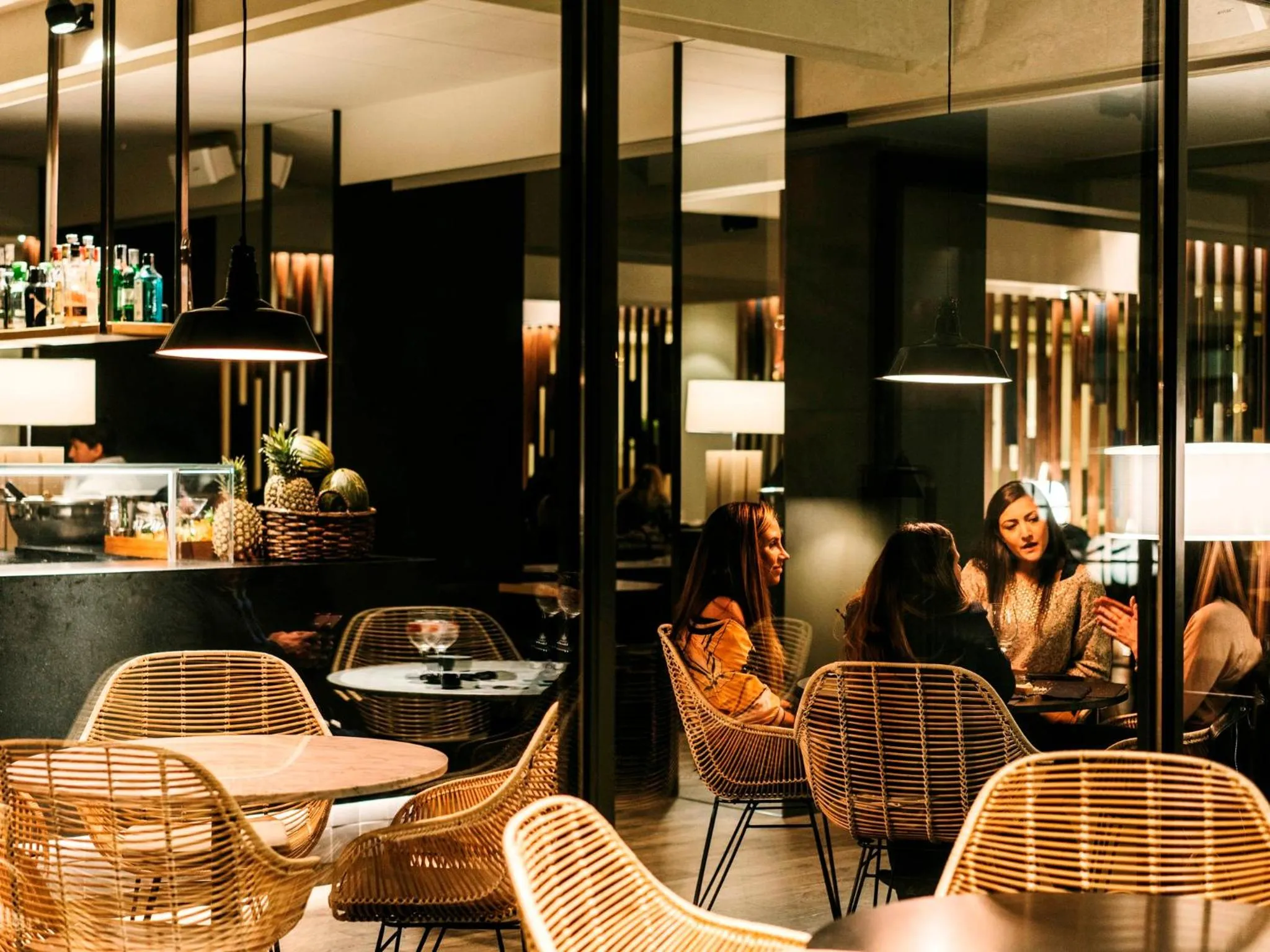 Restaurant/places to eat in Hotel Chiqui