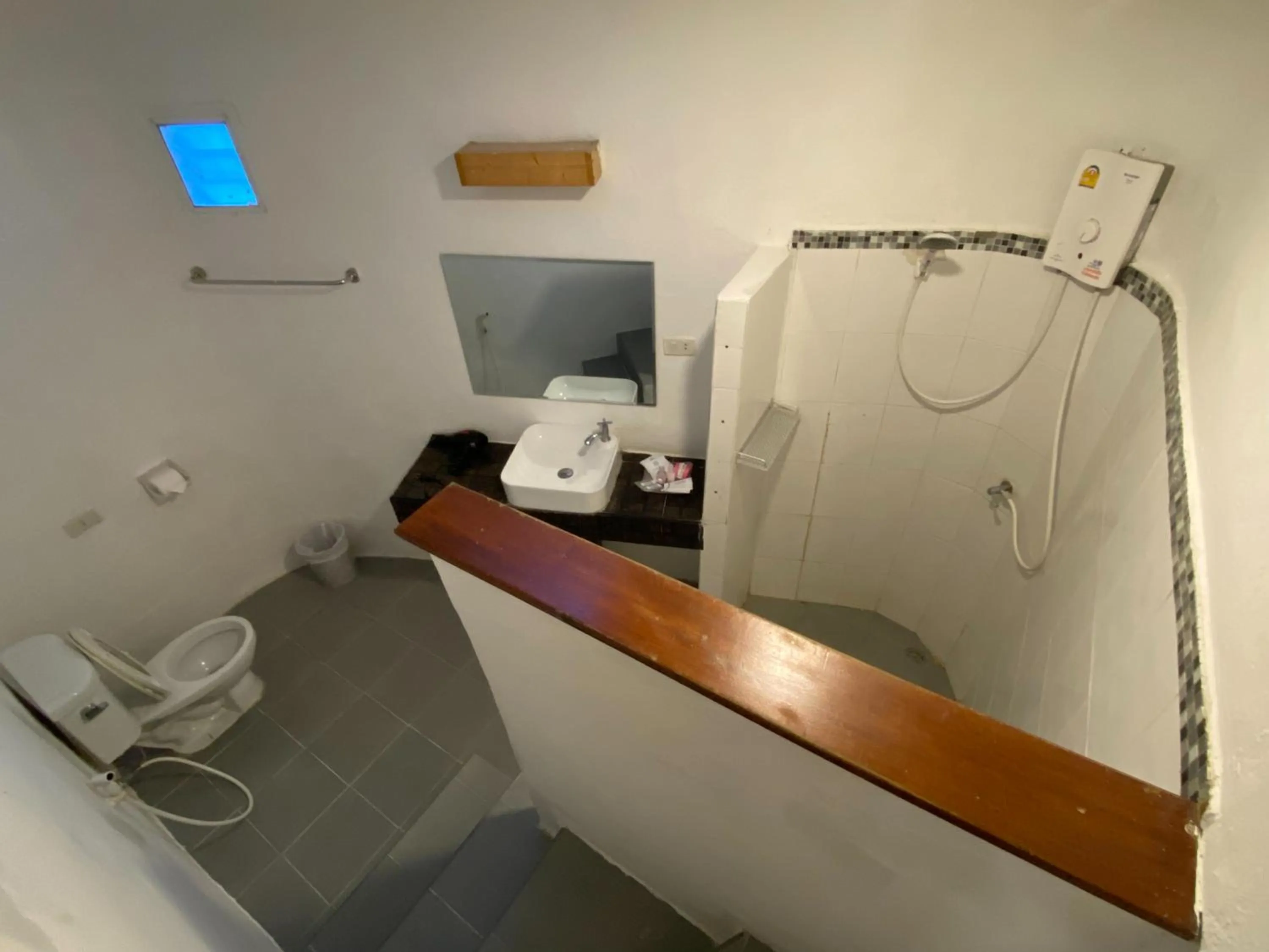 Bathroom in White house bailan resort