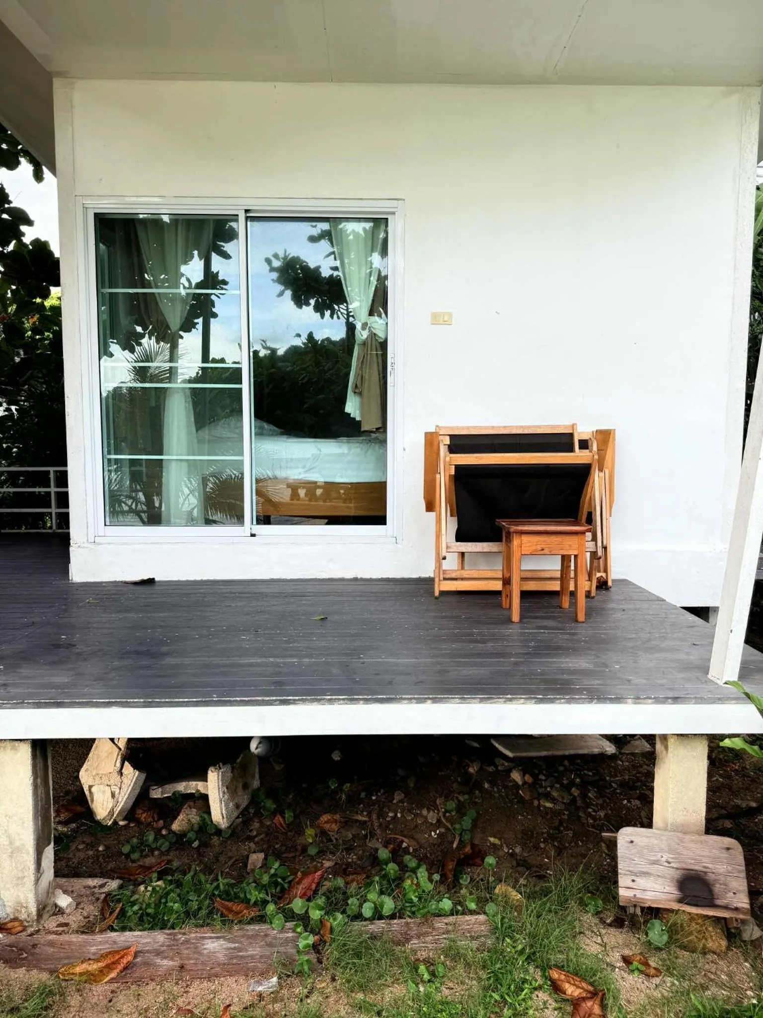 Balcony/Terrace in White house bailan resort