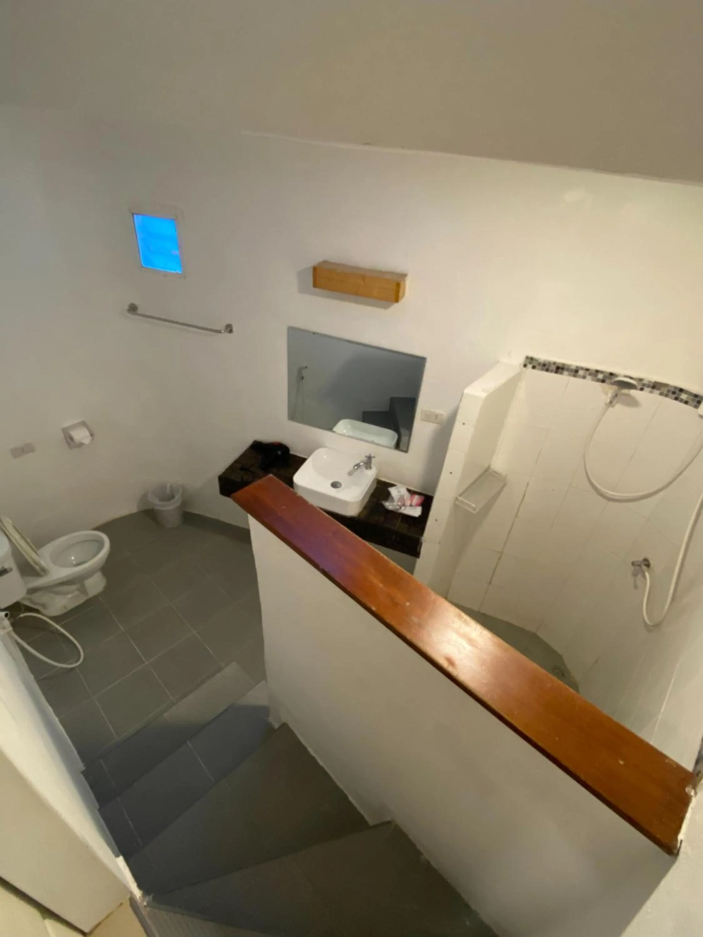 Bathroom in White house bailan resort