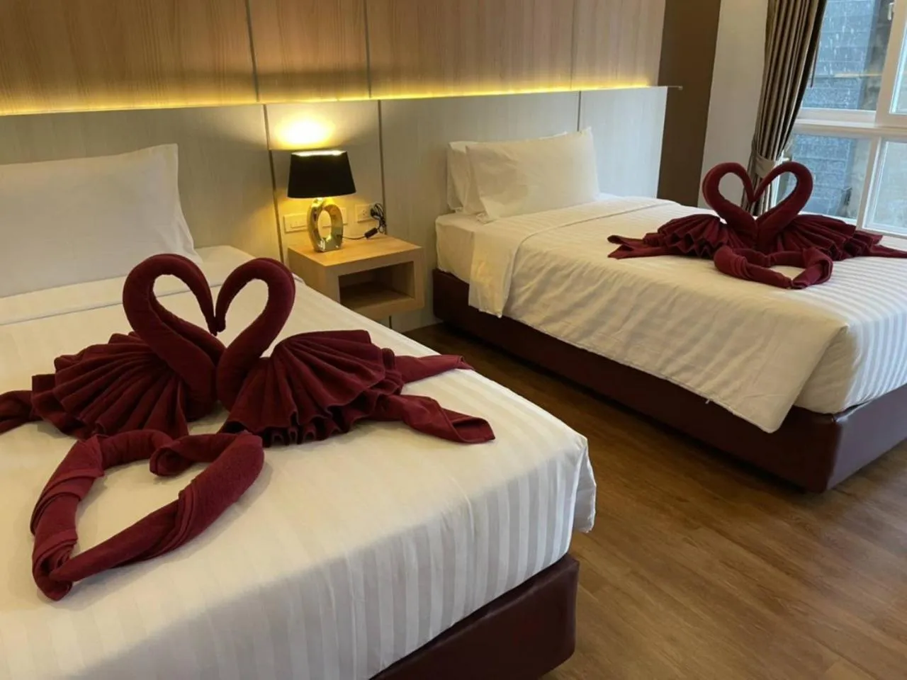 Bedroom, Bed in M CASA HOTEL PATTAYA