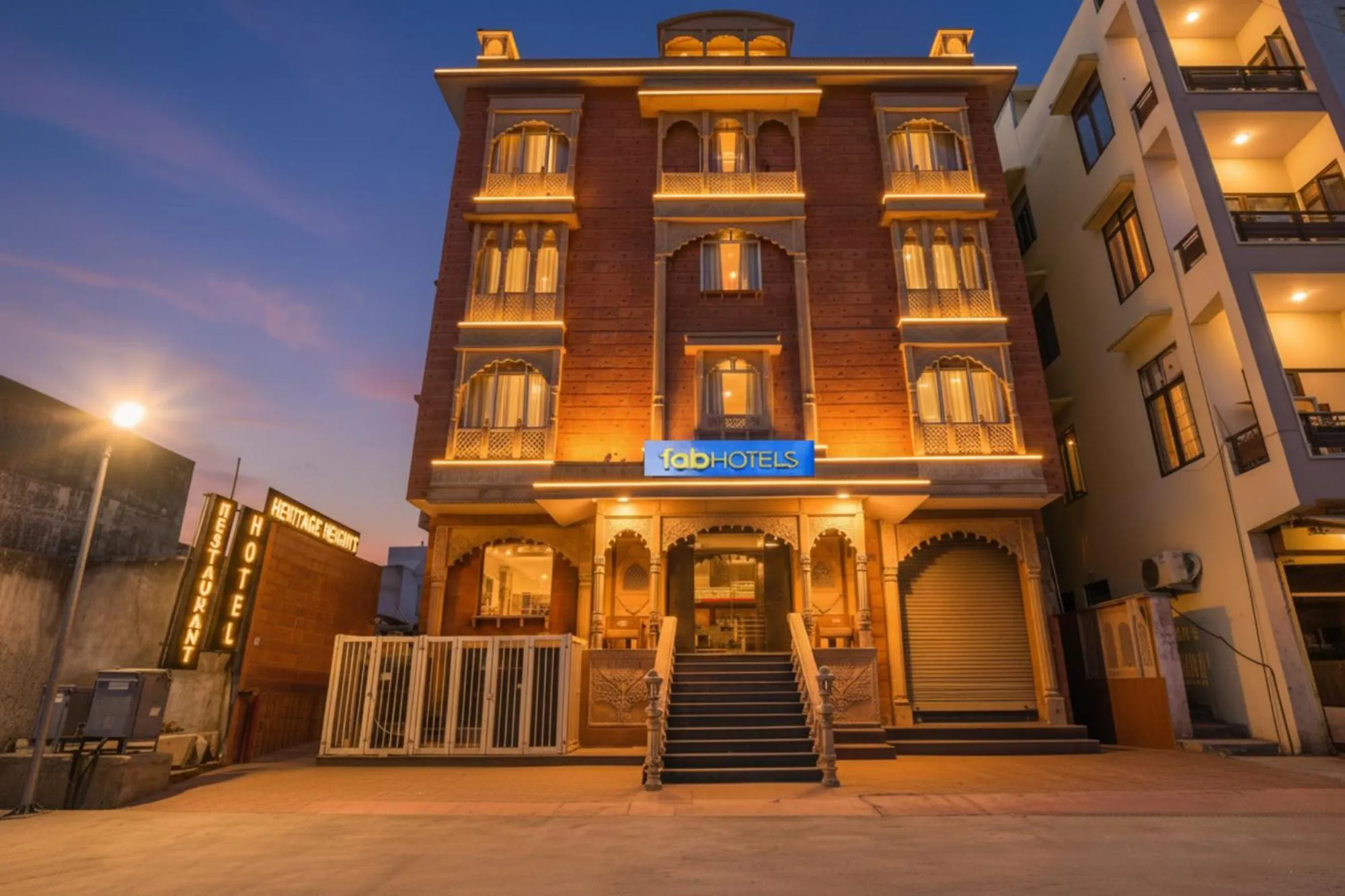 Property building in FabHotel Tipsyy Inn Suites