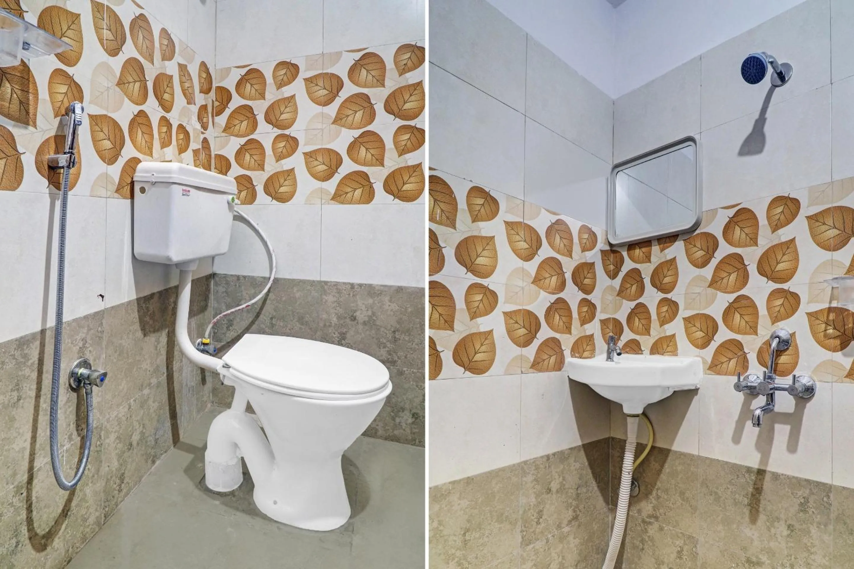 Bathroom in Hotel O S V Residency Kajaguda Near Gachibowli