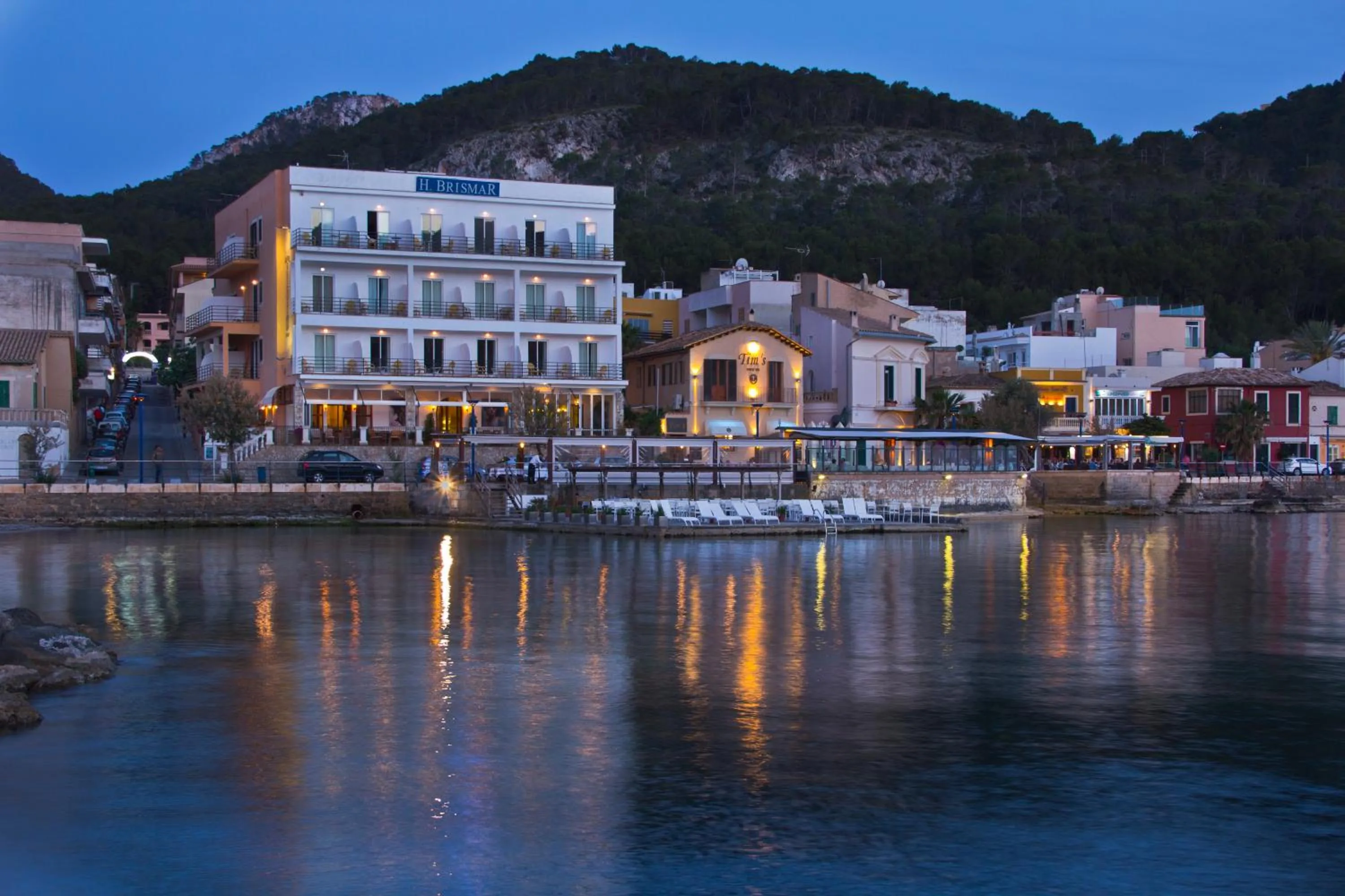Bird's eye view in Hotel Brismar