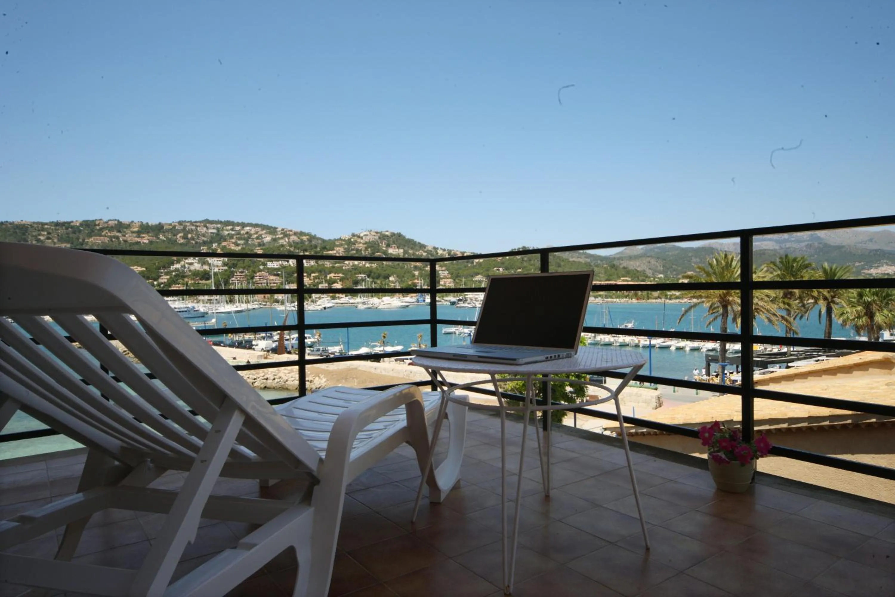 Balcony/Terrace in Hotel Brismar