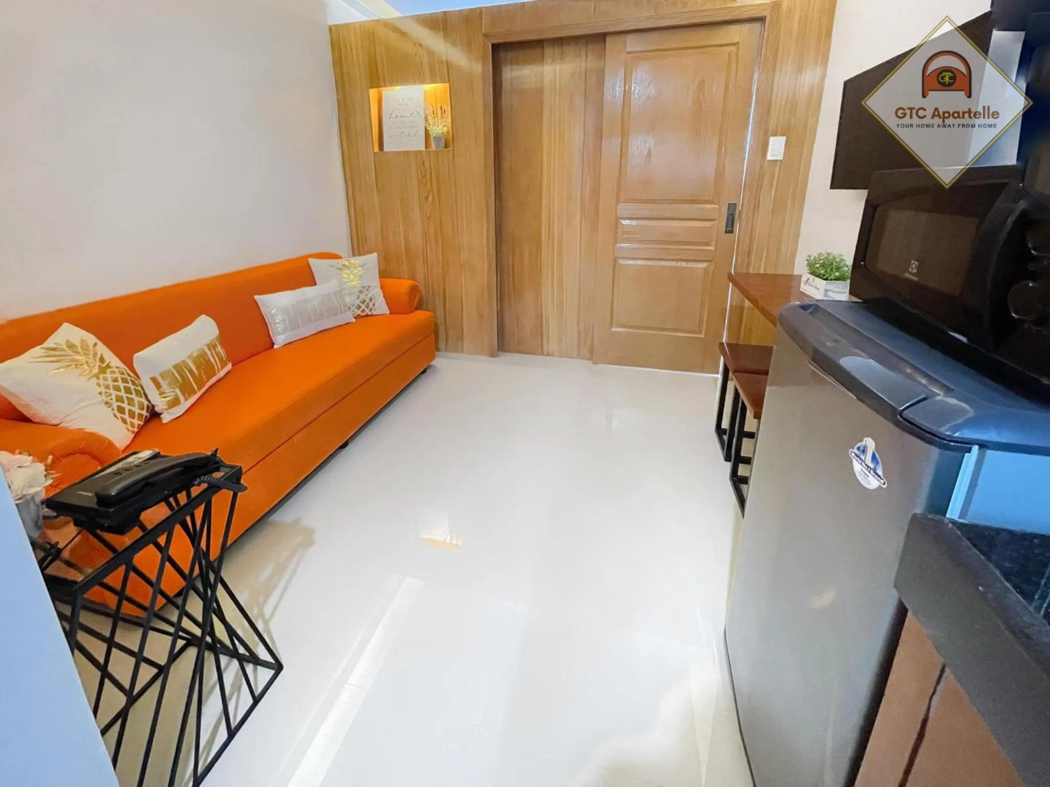 Living room in GTC Apartelle - Tacloban