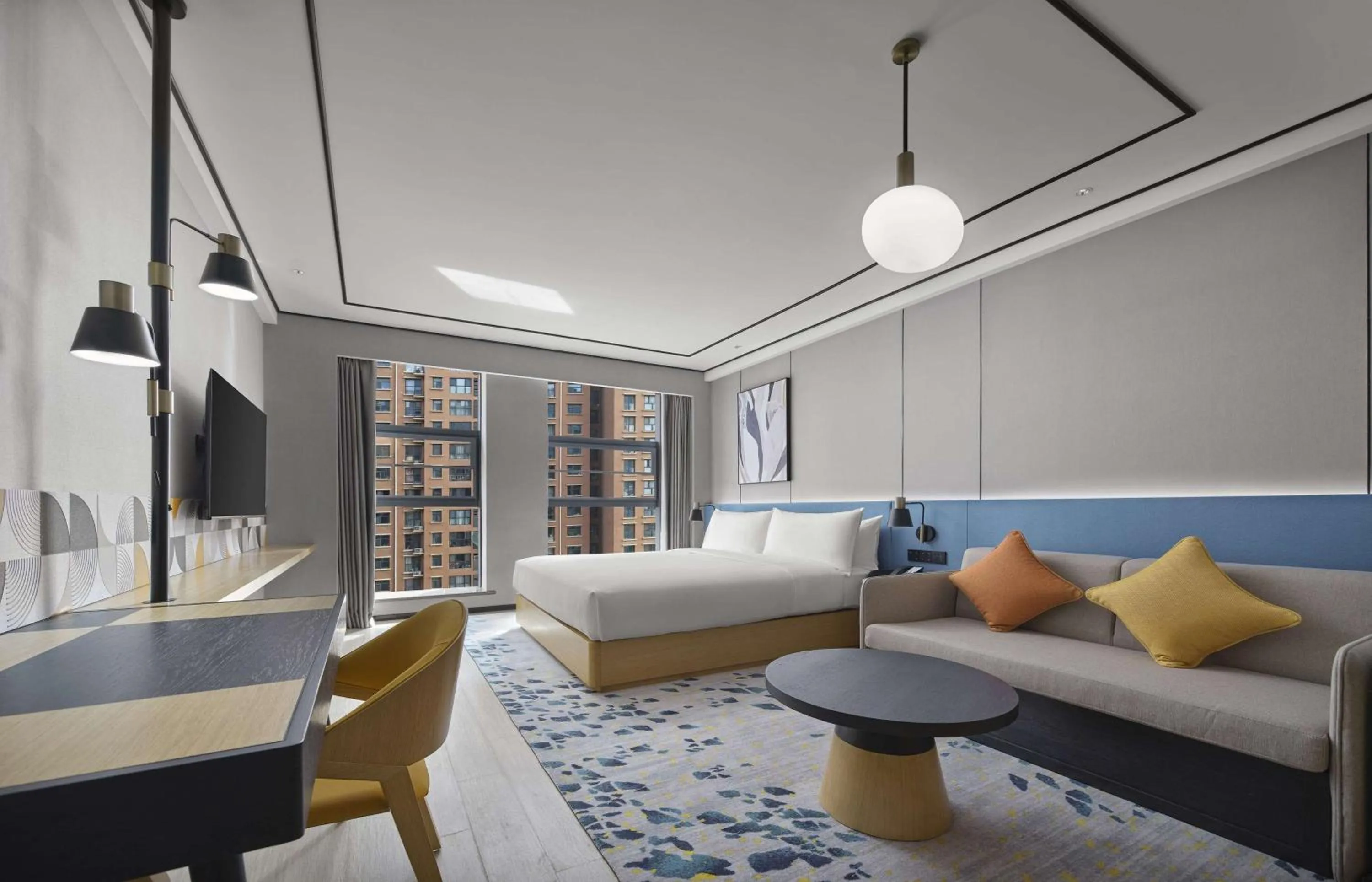 Bed in Hilton Garden Inn Xingtai Xiangdu District