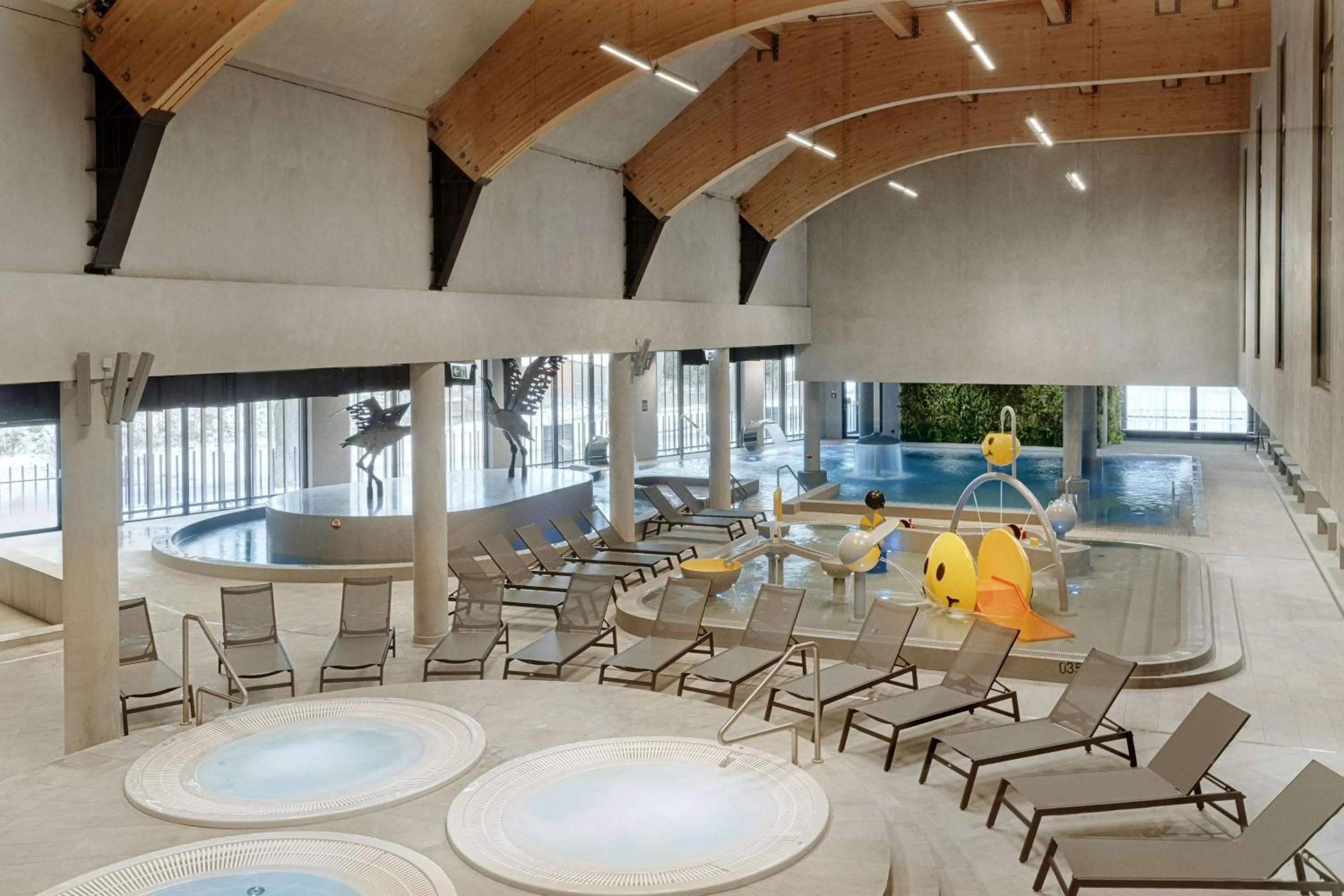 Pool view in Radisson Blu Resort & Conference Center, Ostróda Mazury