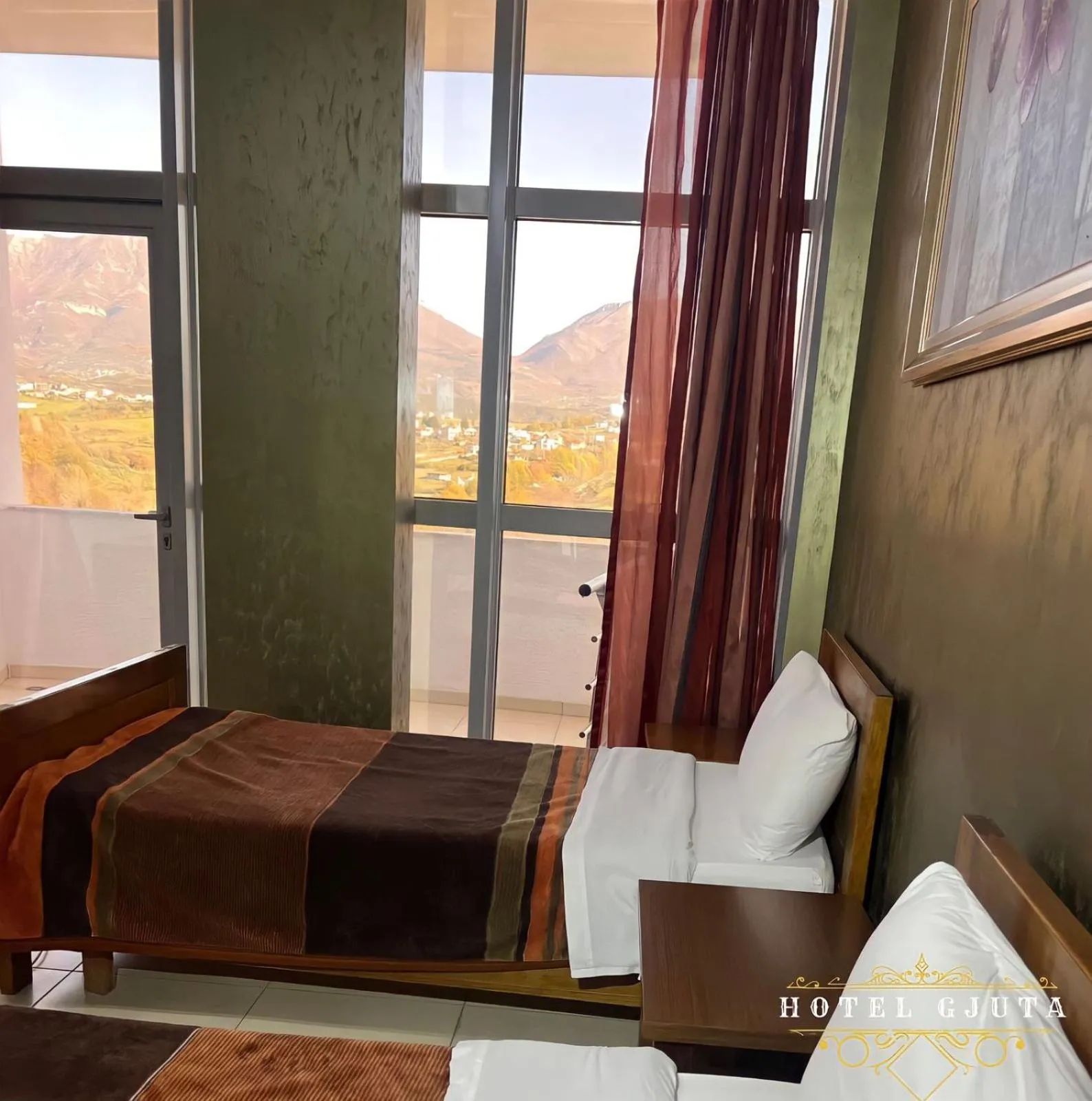 Bedroom, Bed in HOTEL GJUTA