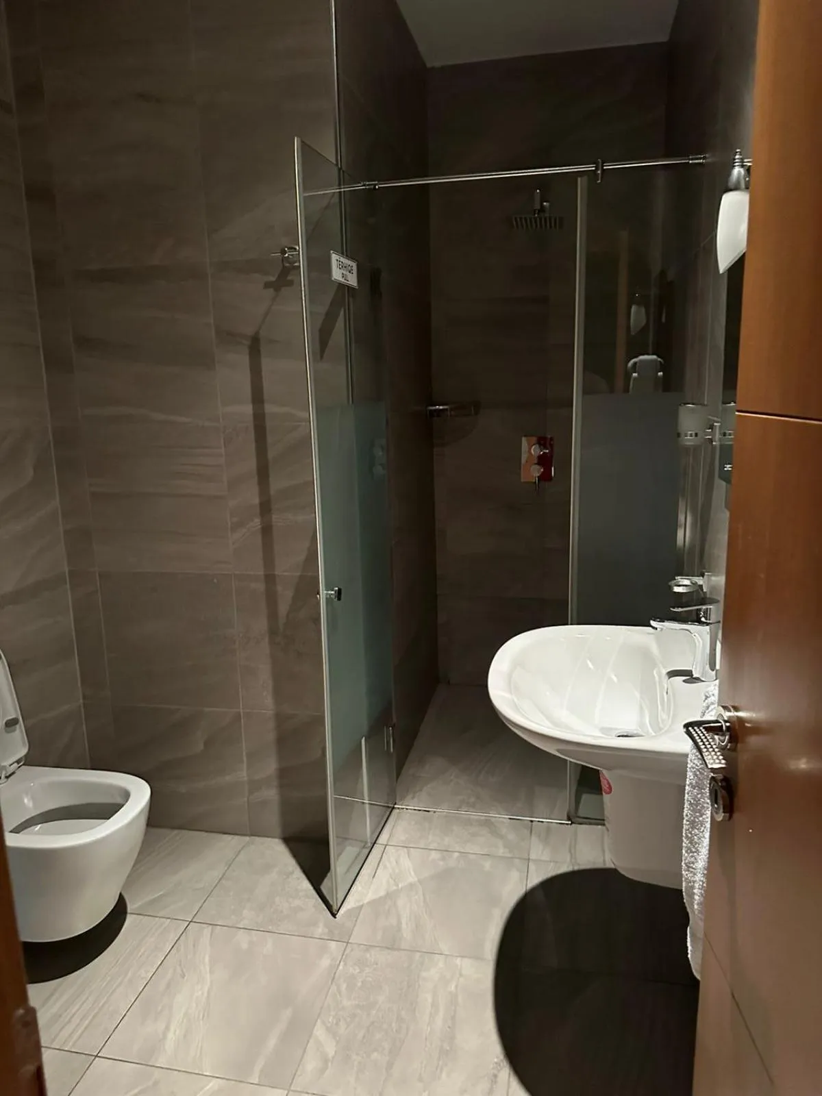 Bathroom in HOTEL GJUTA
