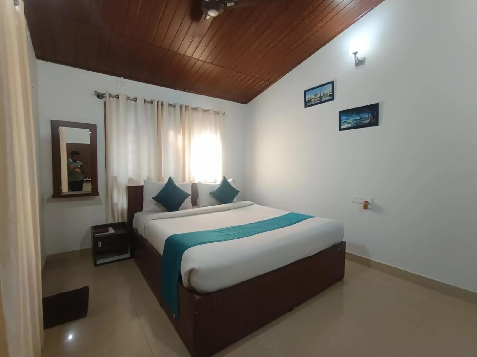 Bed in Jungle Hill Resort Coorg