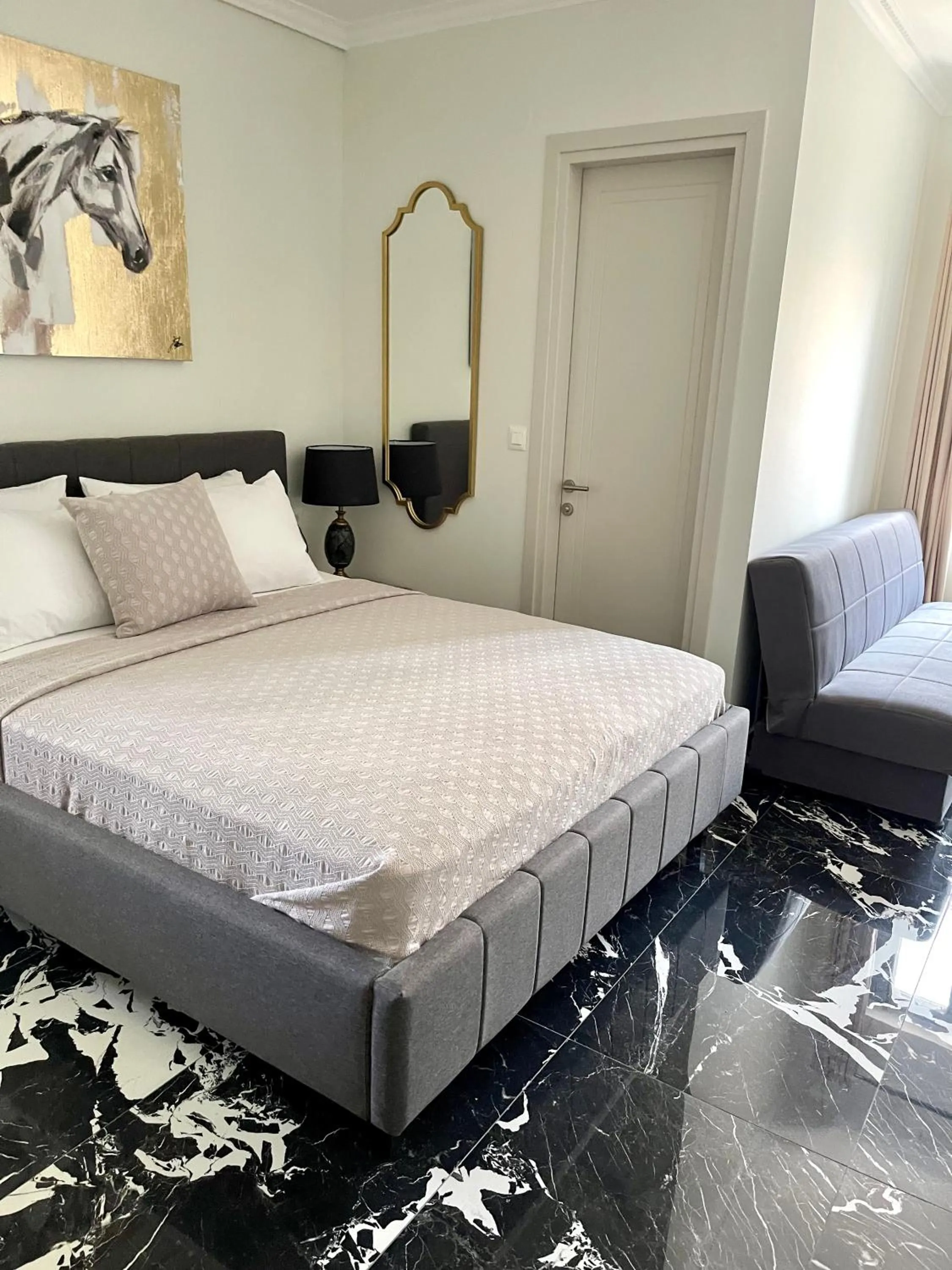 Bed in Aesthesis Arxontiko Luxury Rooms