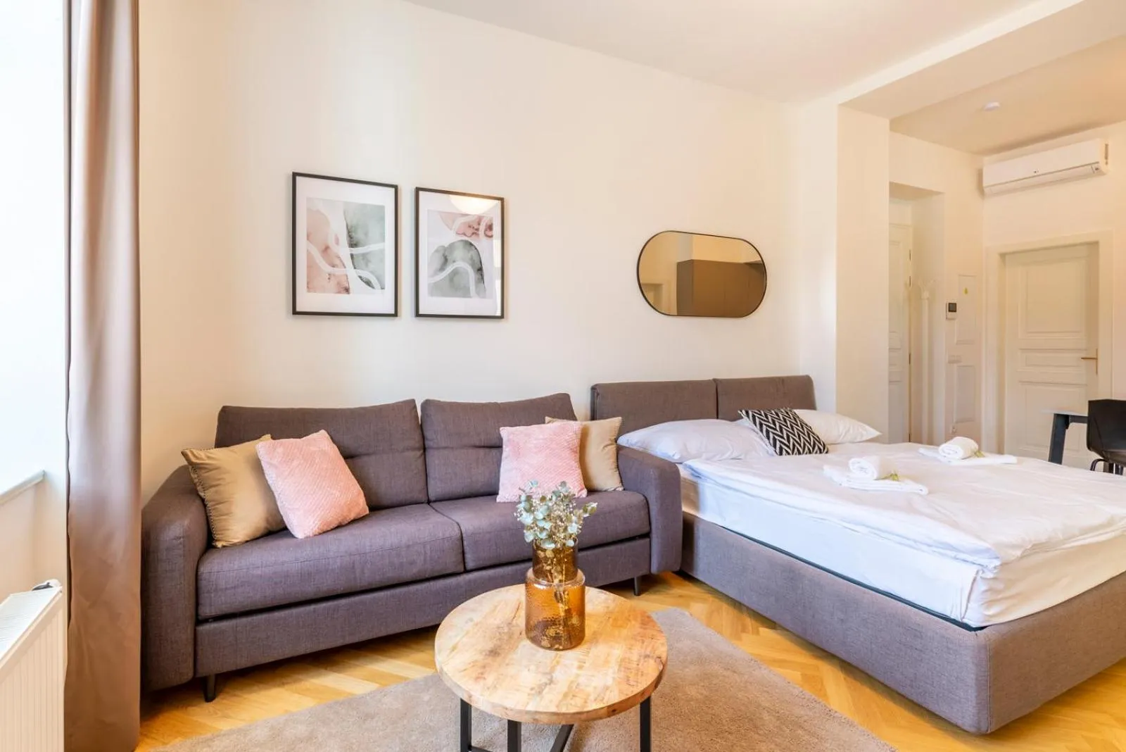 Bed in Petrin Tower Residence