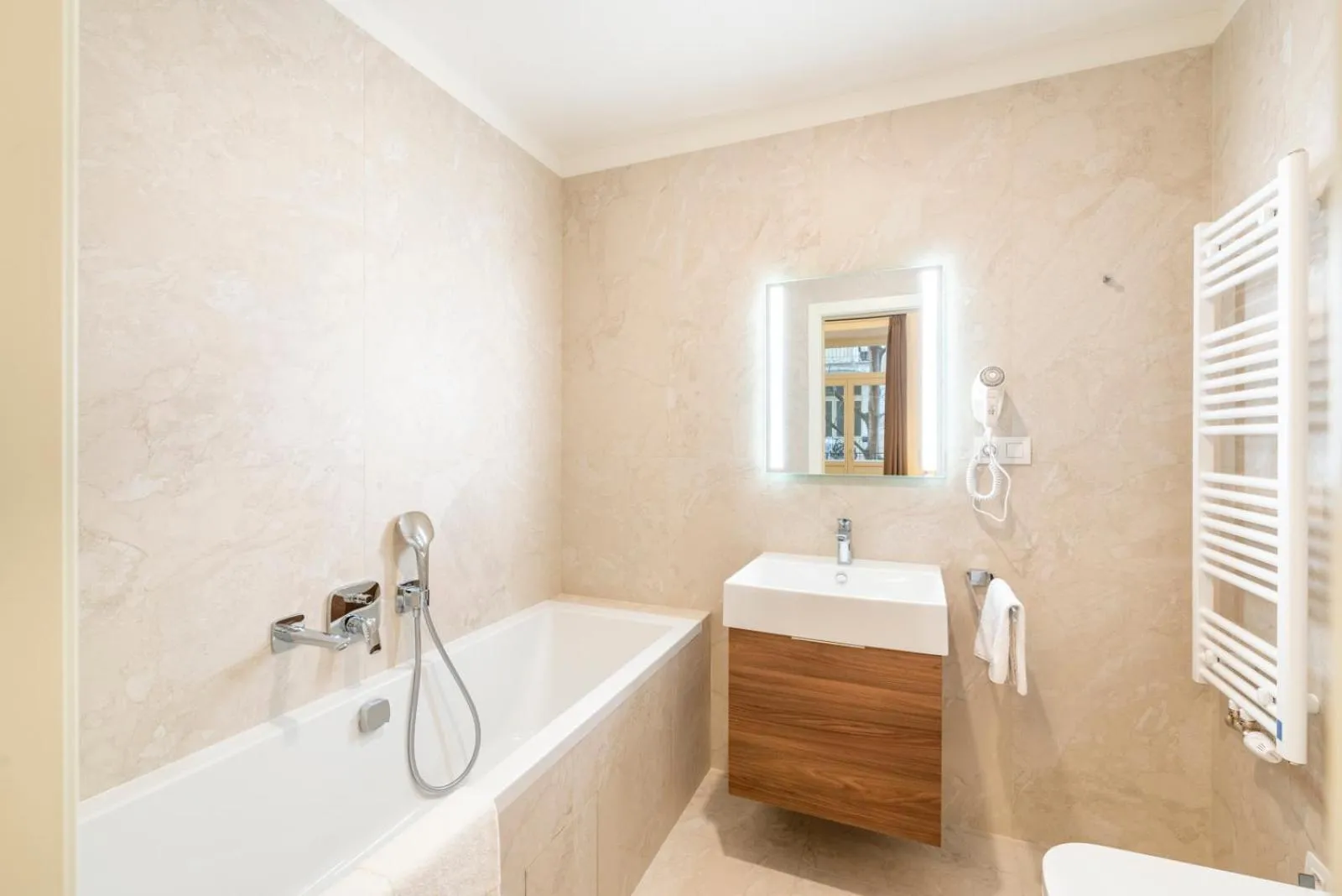 Bathroom in Petrin Tower Residence