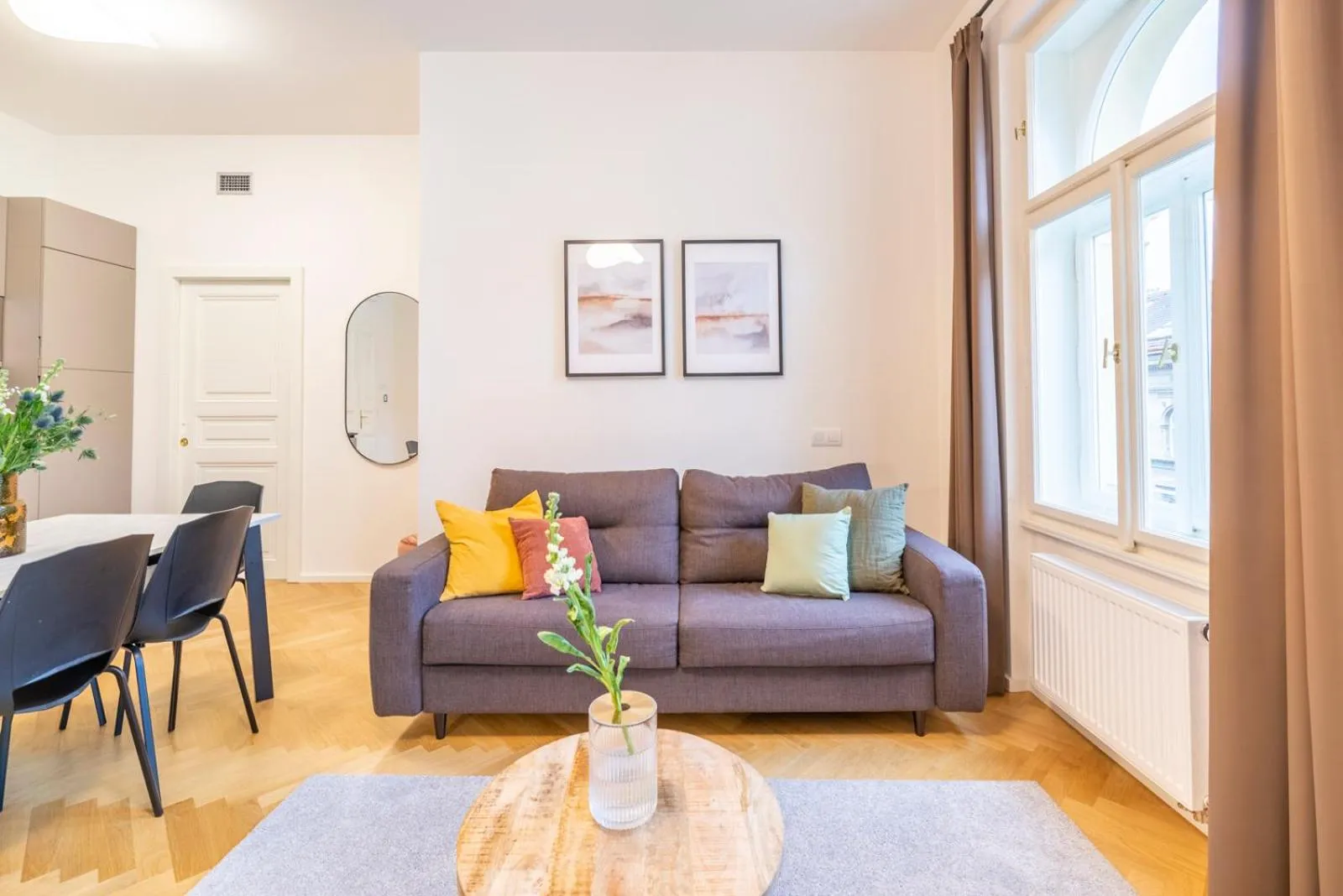 Living room in Petrin Tower Residence