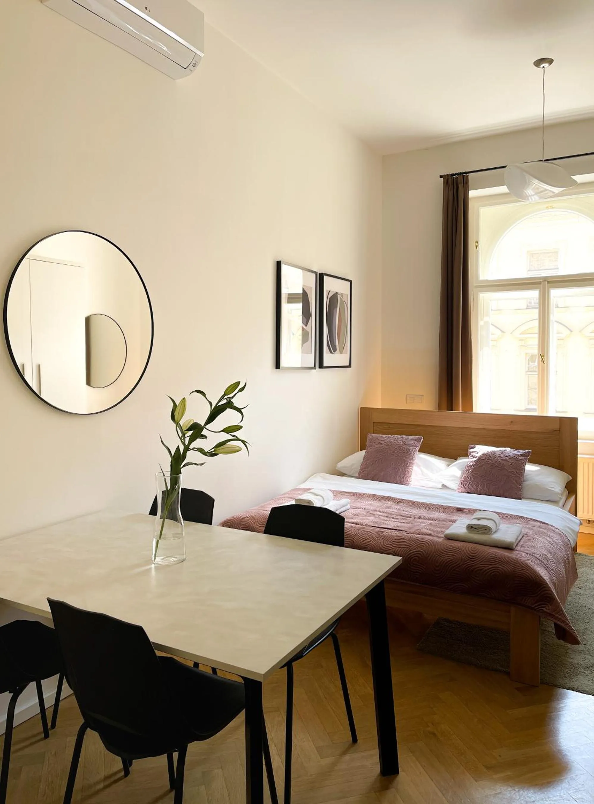 Bed in Petrin Tower Residence