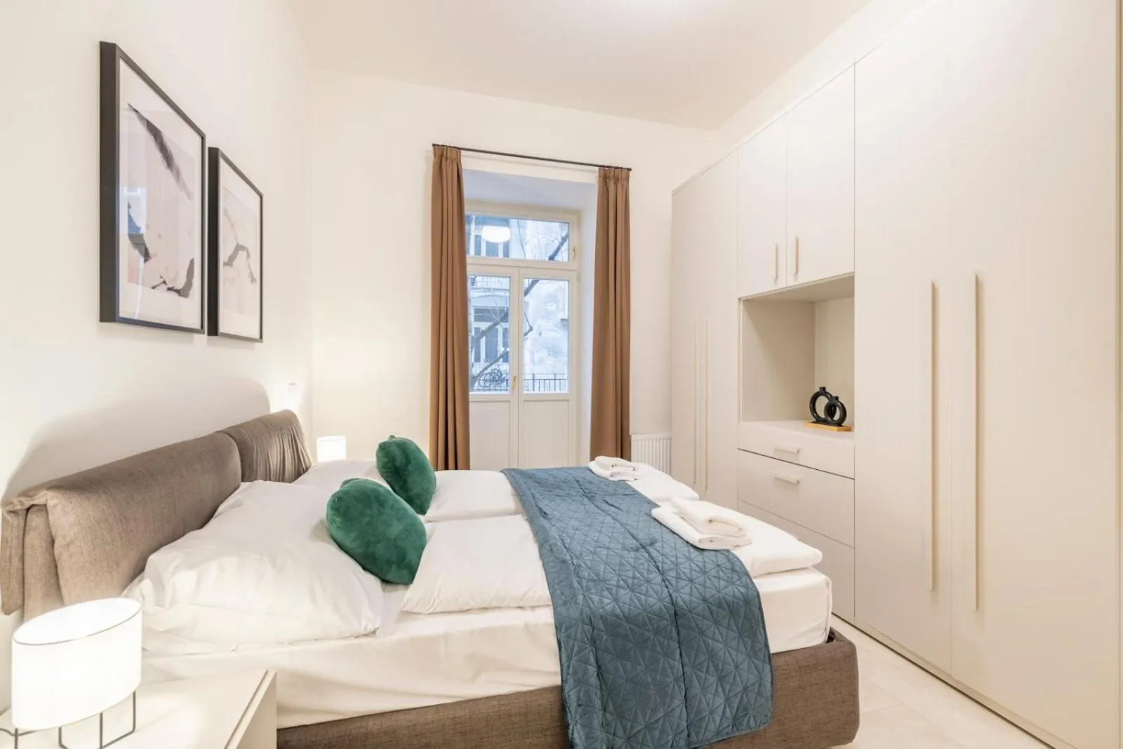 Bed in Petrin Tower Residence