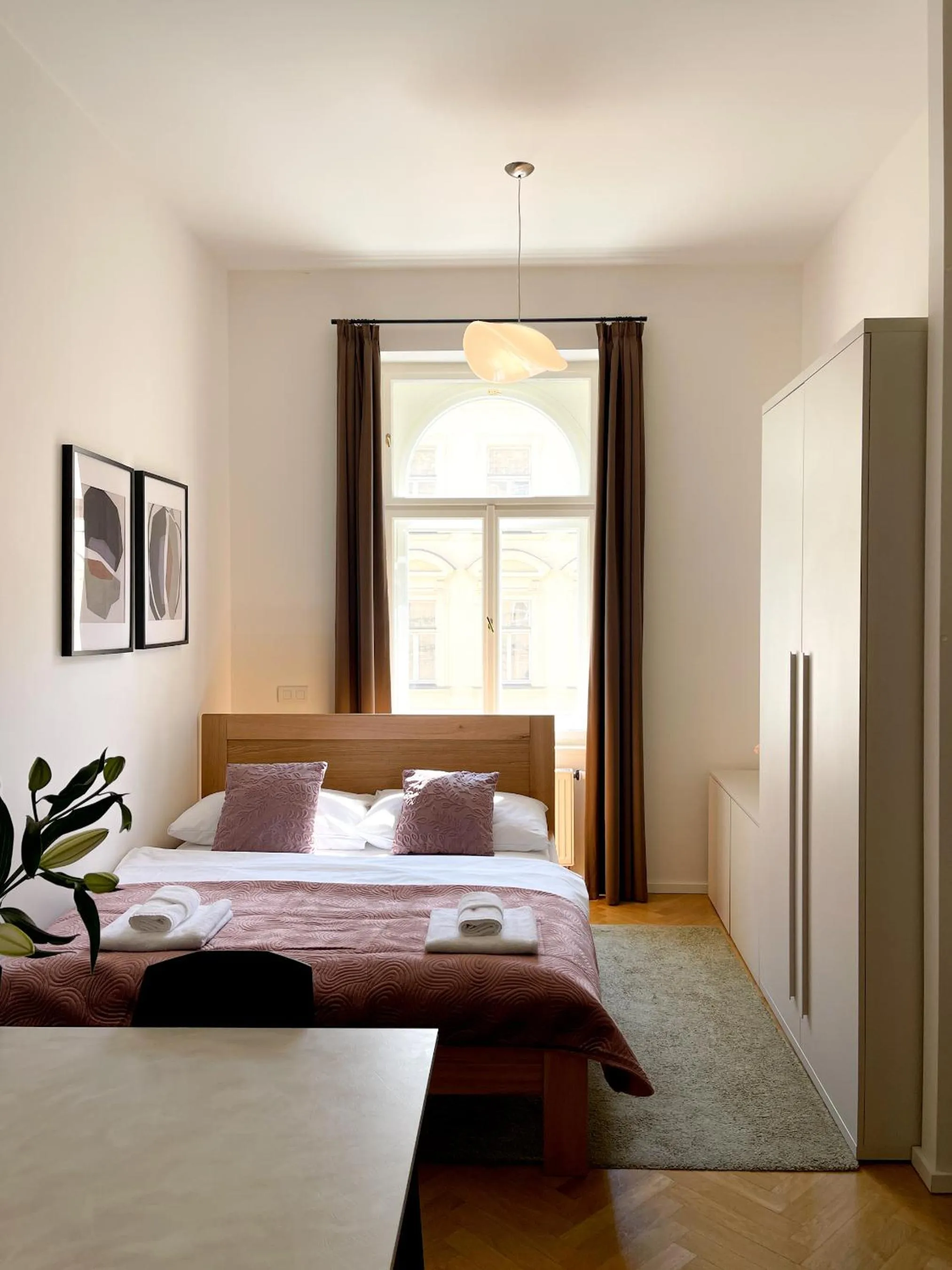 Bed in Petrin Tower Residence