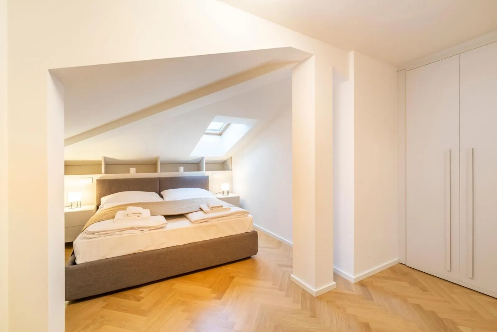 Bed in Petrin Tower Residence