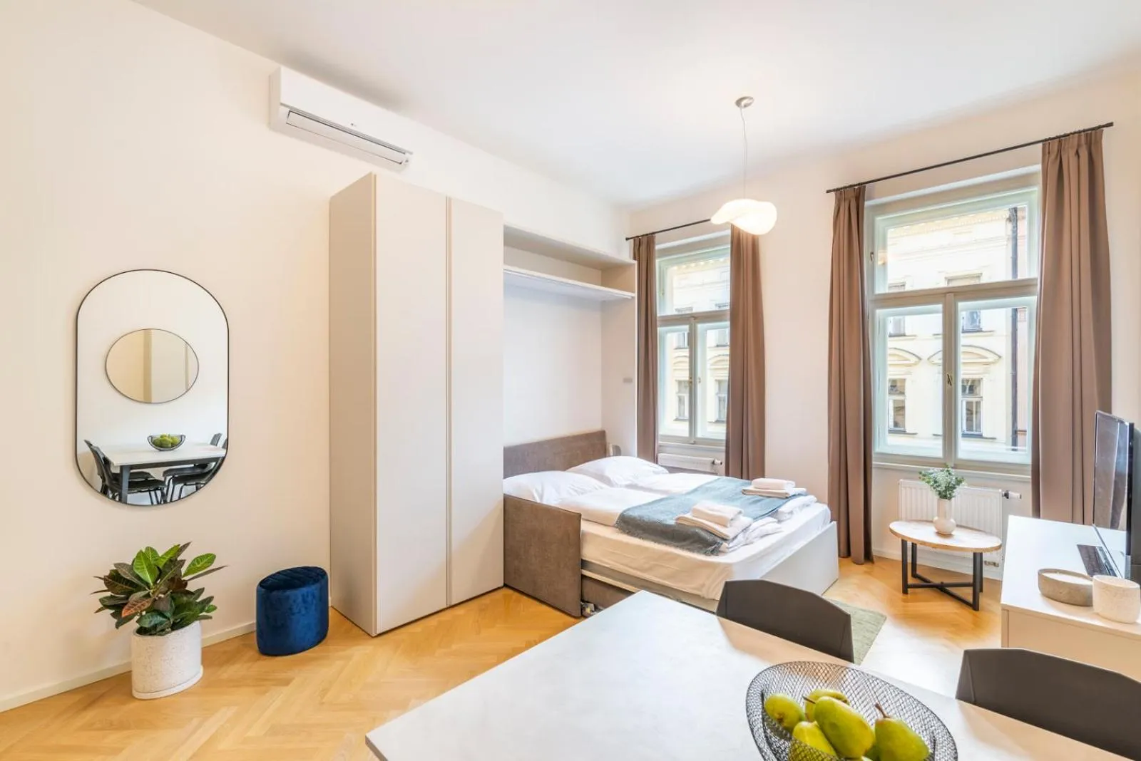 Bed in Petrin Tower Residence