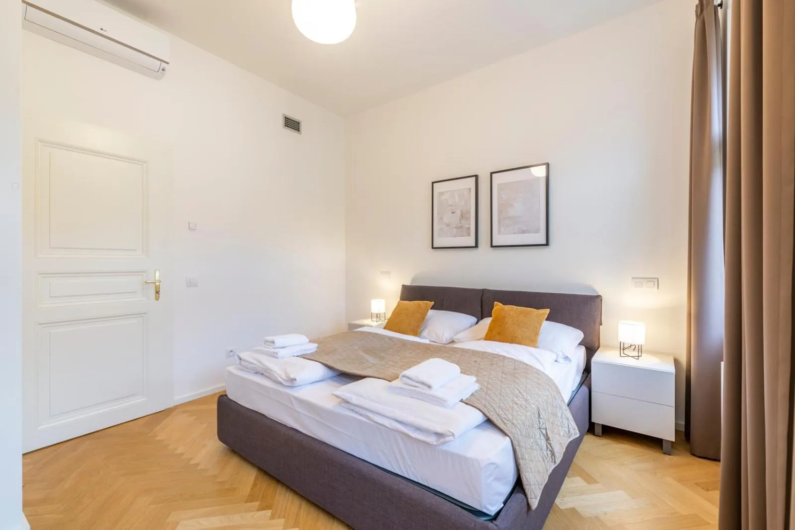 Bed in Petrin Tower Residence