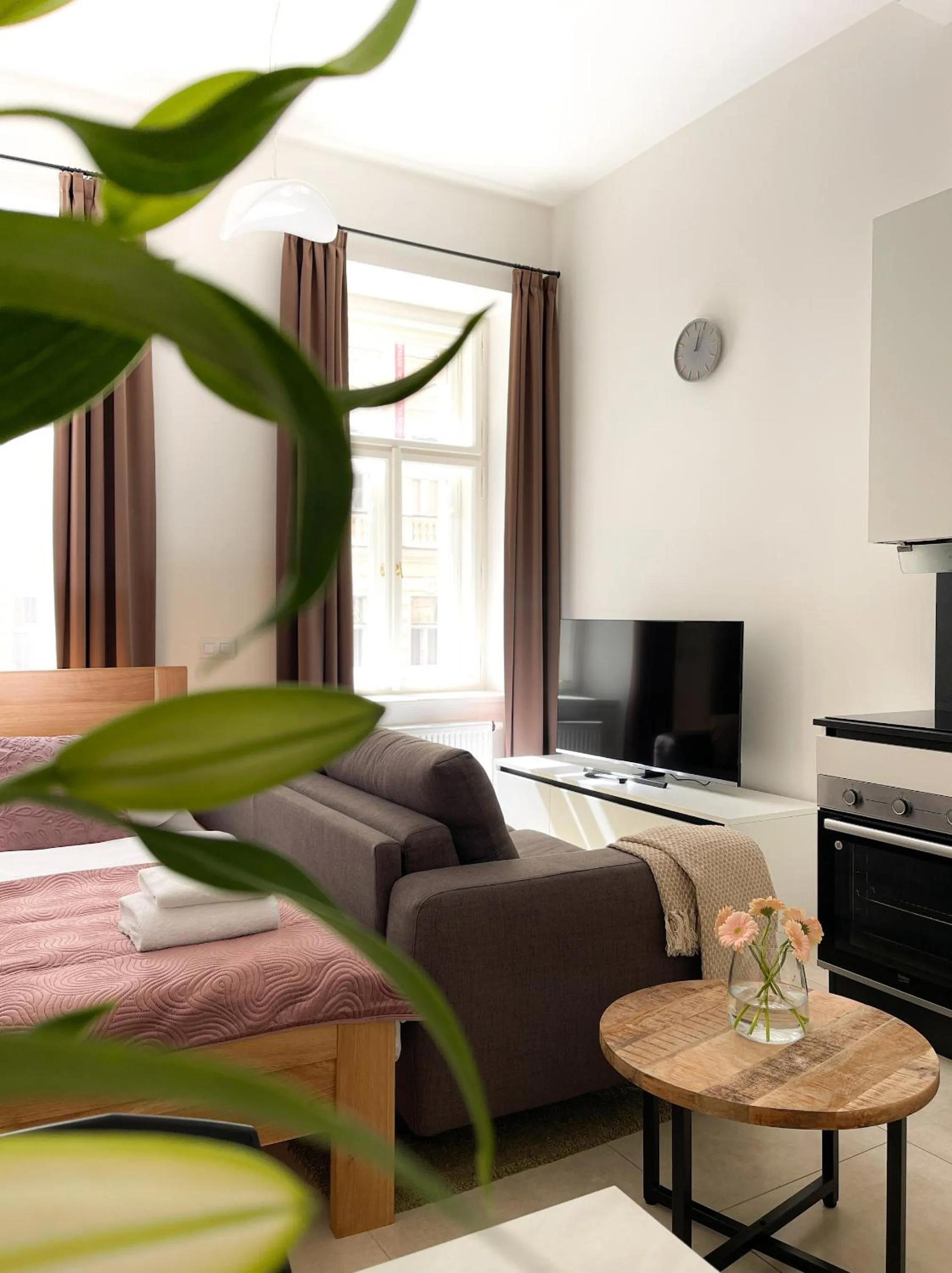 Bed in Petrin Tower Residence