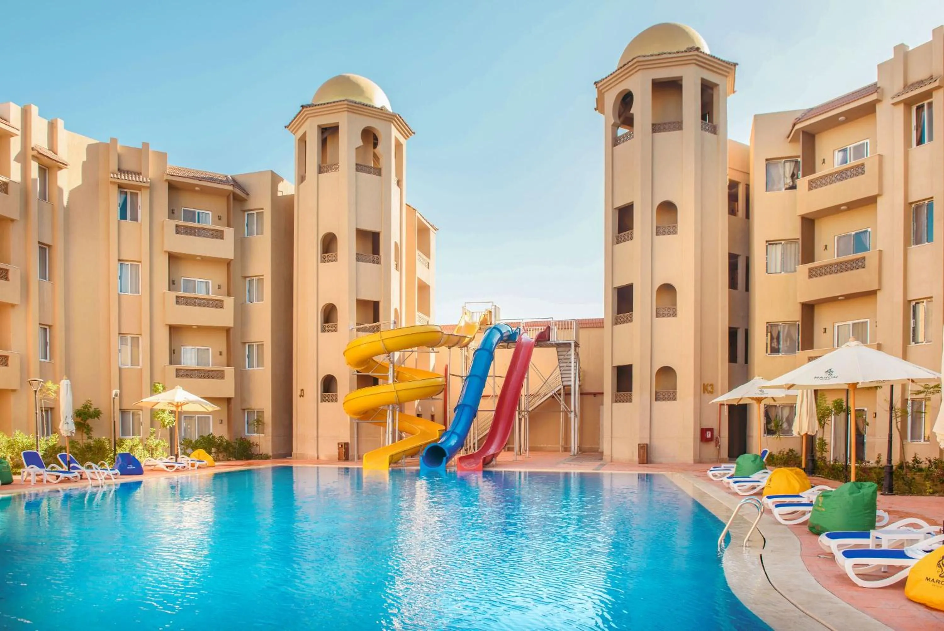 Aqua park in Marom Port Said Resort & Beach