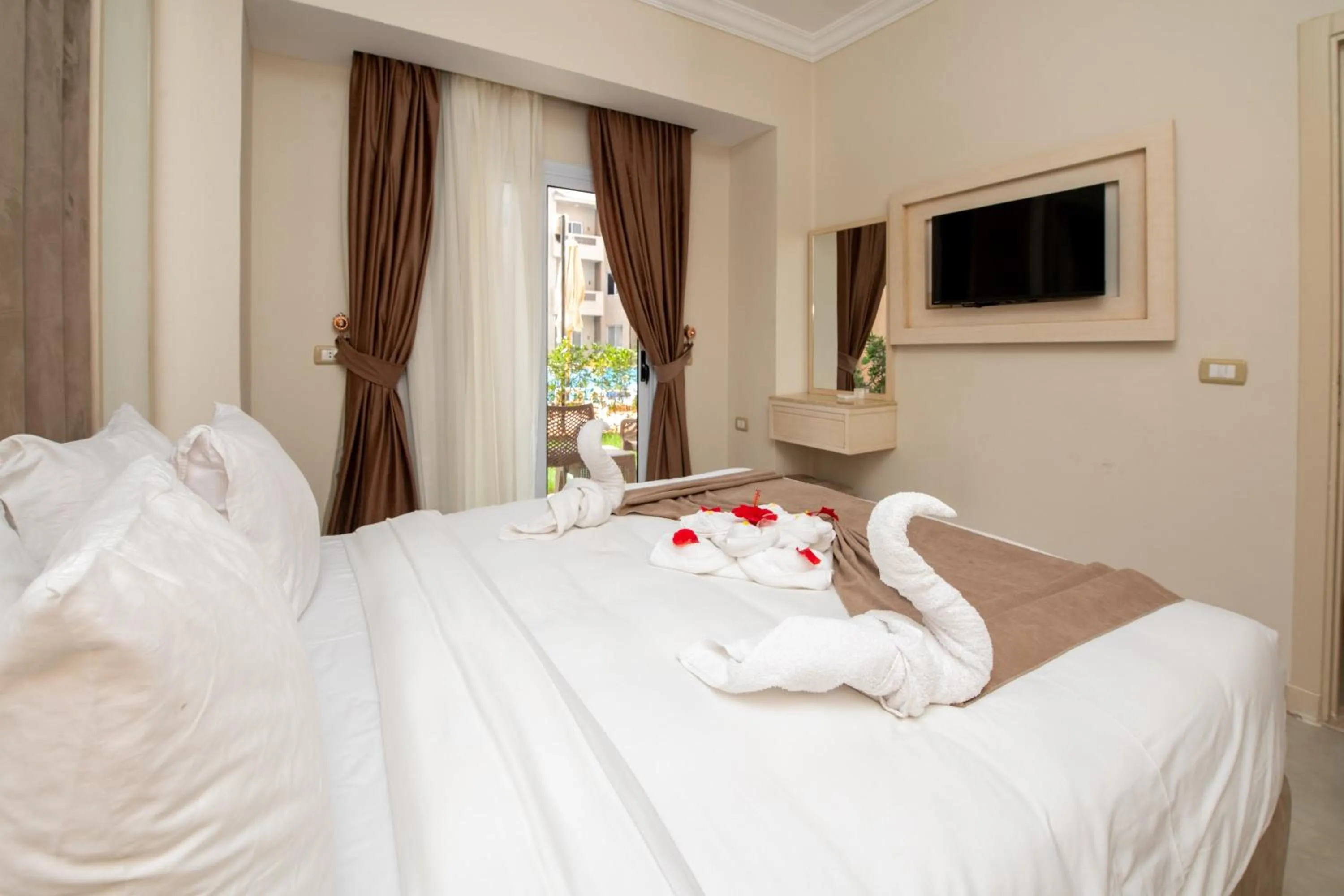 Bedroom, Bed in Marom Port Said Resort & Beach